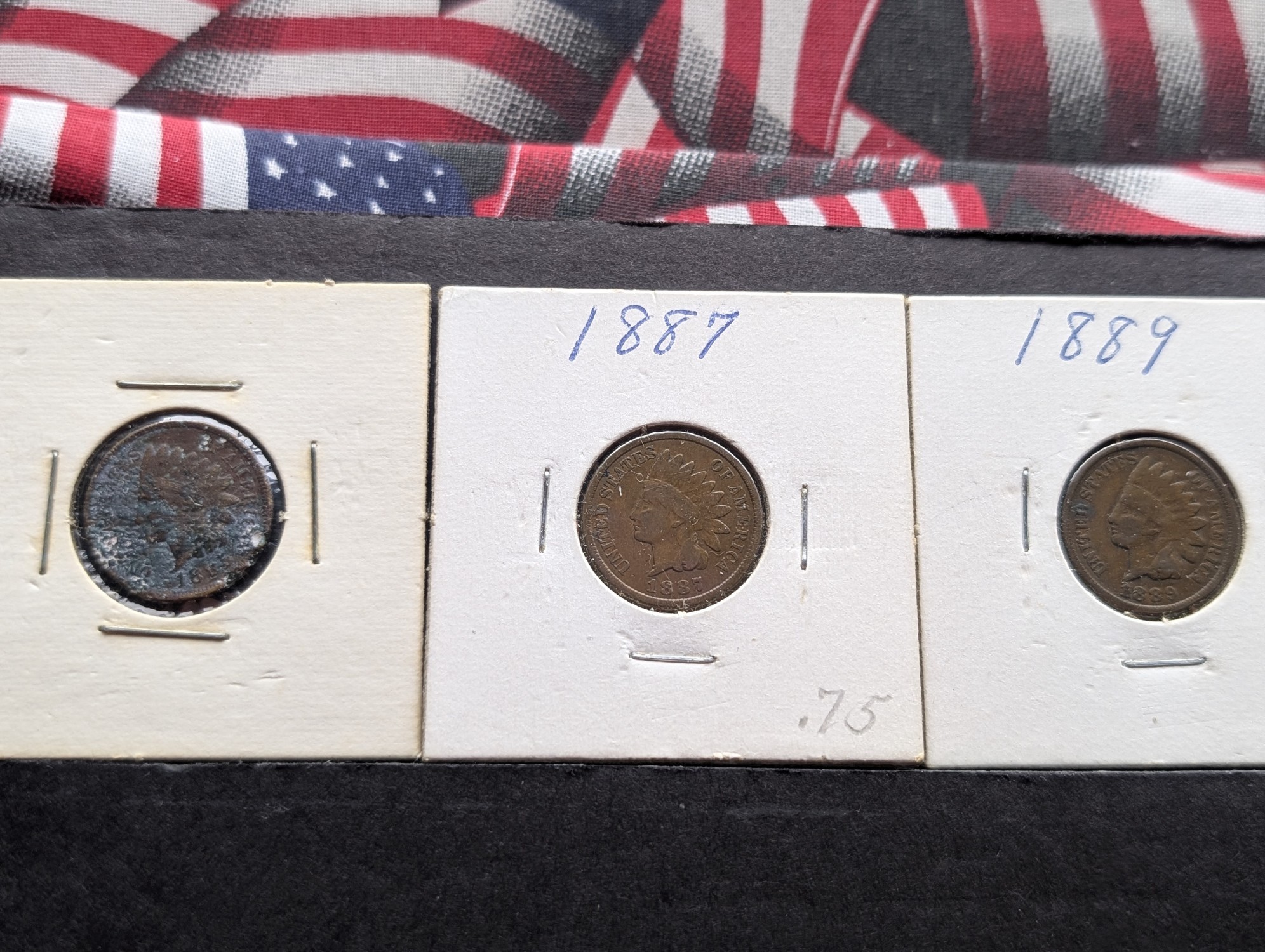 (22) Assorted 1880s, 1890s, & Early 1900s Indian Head Cents