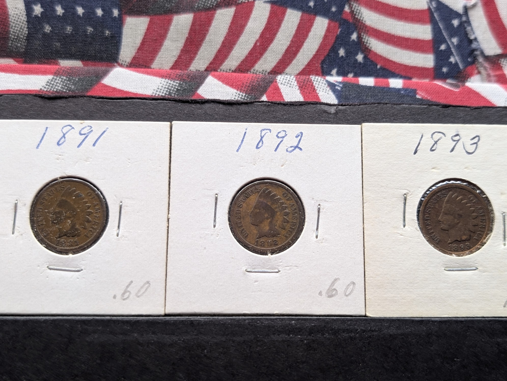 (22) Assorted 1880s, 1890s, & Early 1900s Indian Head Cents