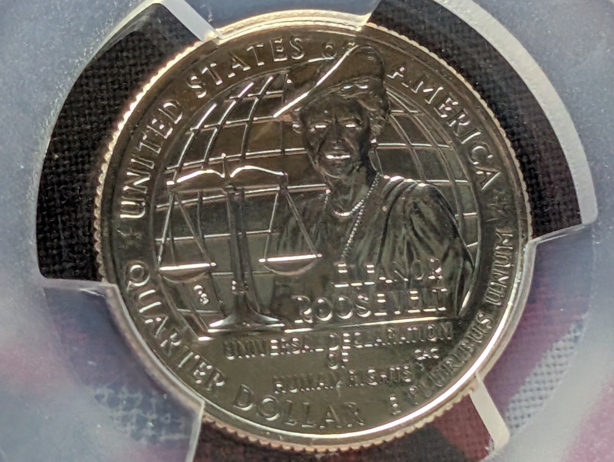 2023-P Eleanor Roosevelt Quarter - PCGS MS67 - Advanced Release