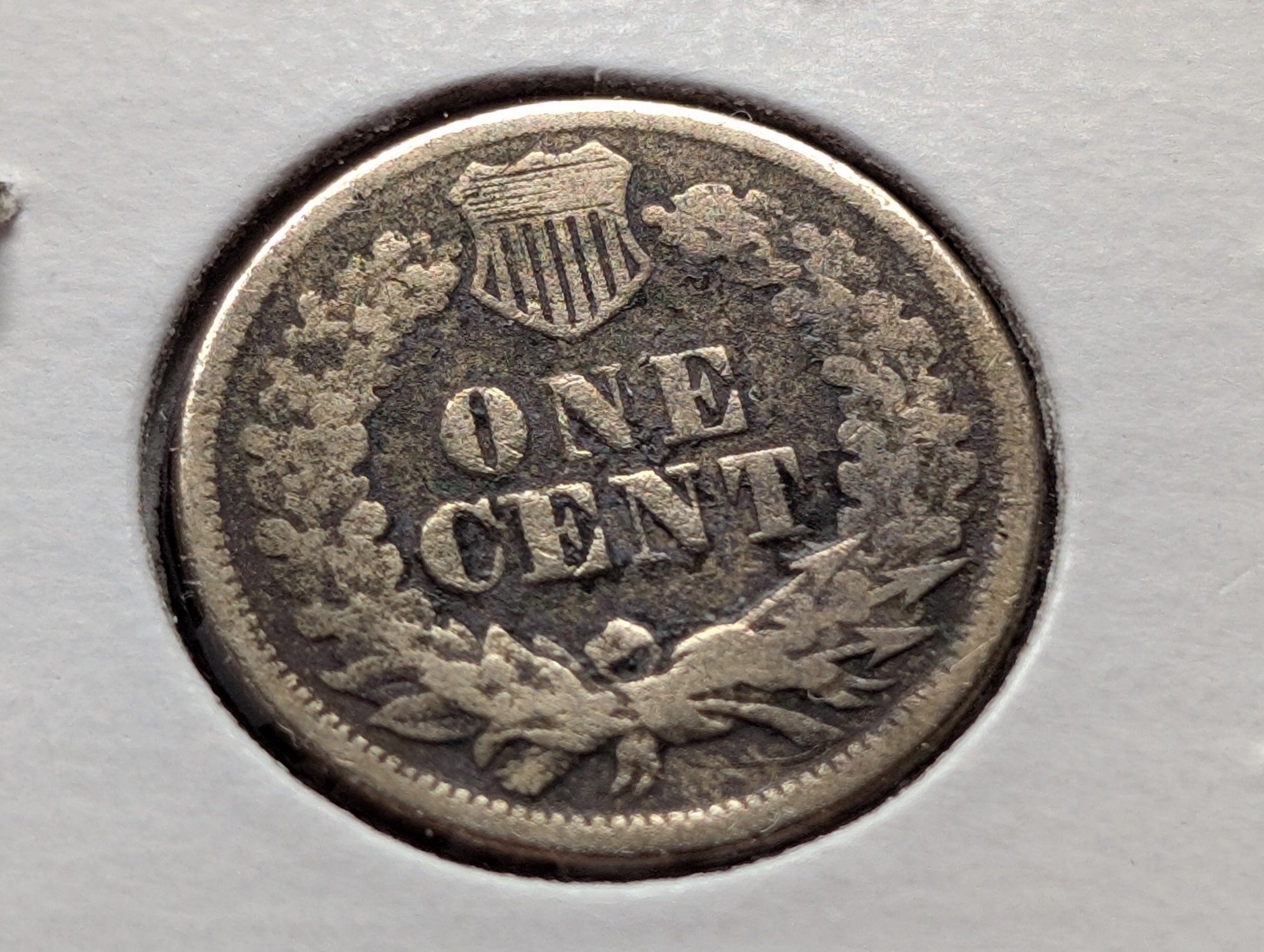 1860 Indian Head Cent - Second Year