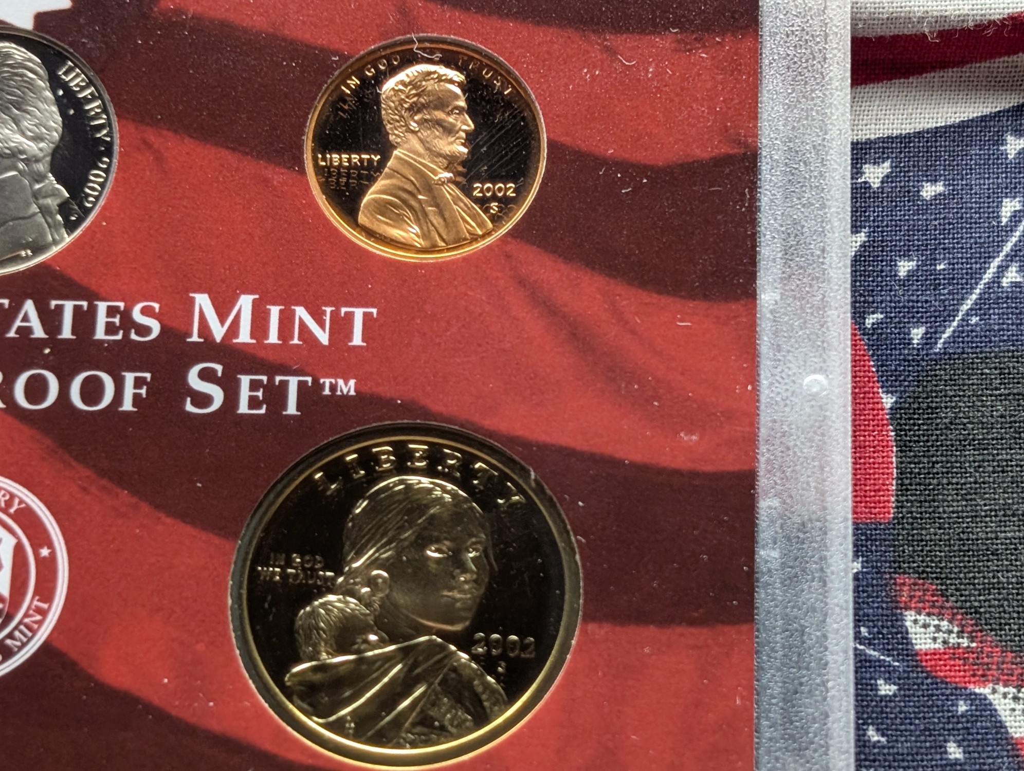 2002-S U.S. Mint Silver Proof Set with State Quarters - Includes (7) 90% Silver Coins in OGP w/ COA
