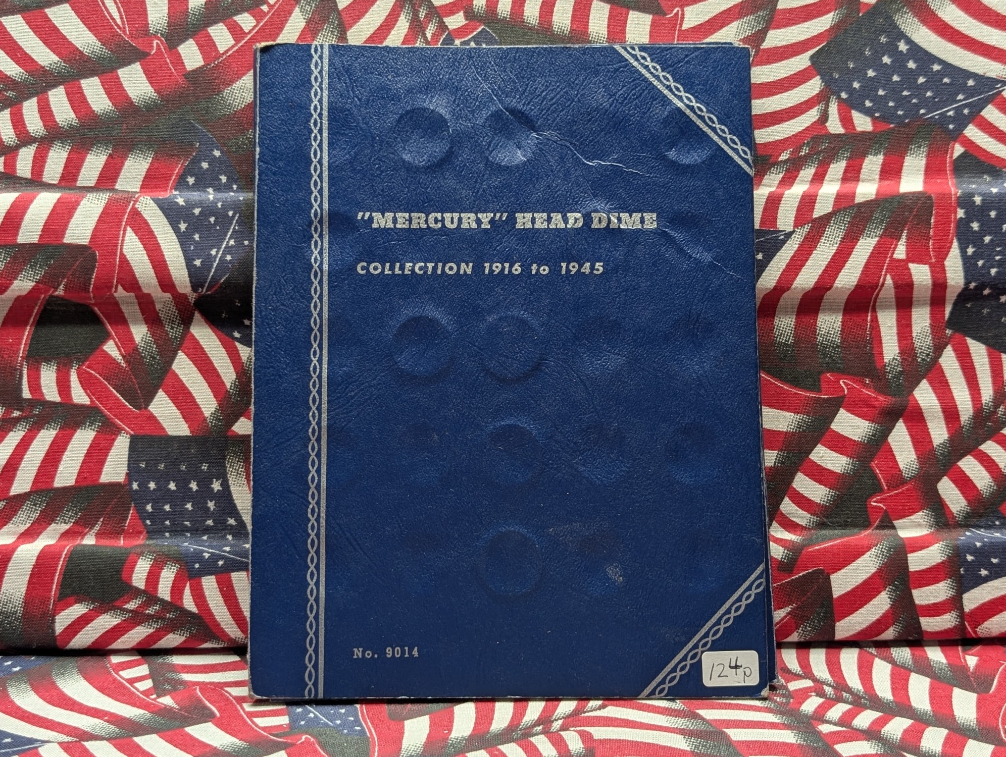 Whitman Blue Folder Mercury Dime Starter Set (30 Coins) - All 90% Silver