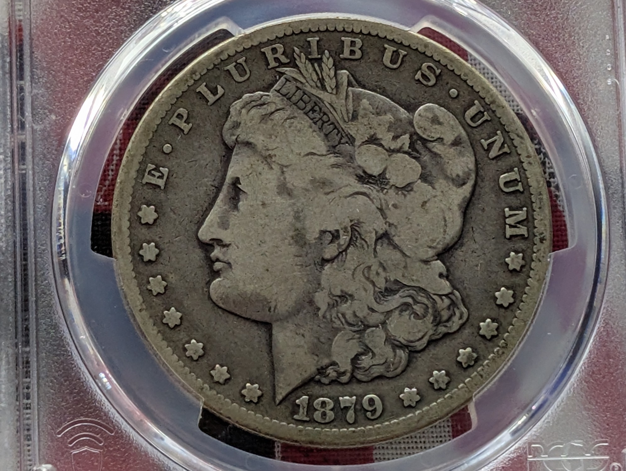 1879-CC Morgan 90% Silver Dollar PCGS G06 - Key Date