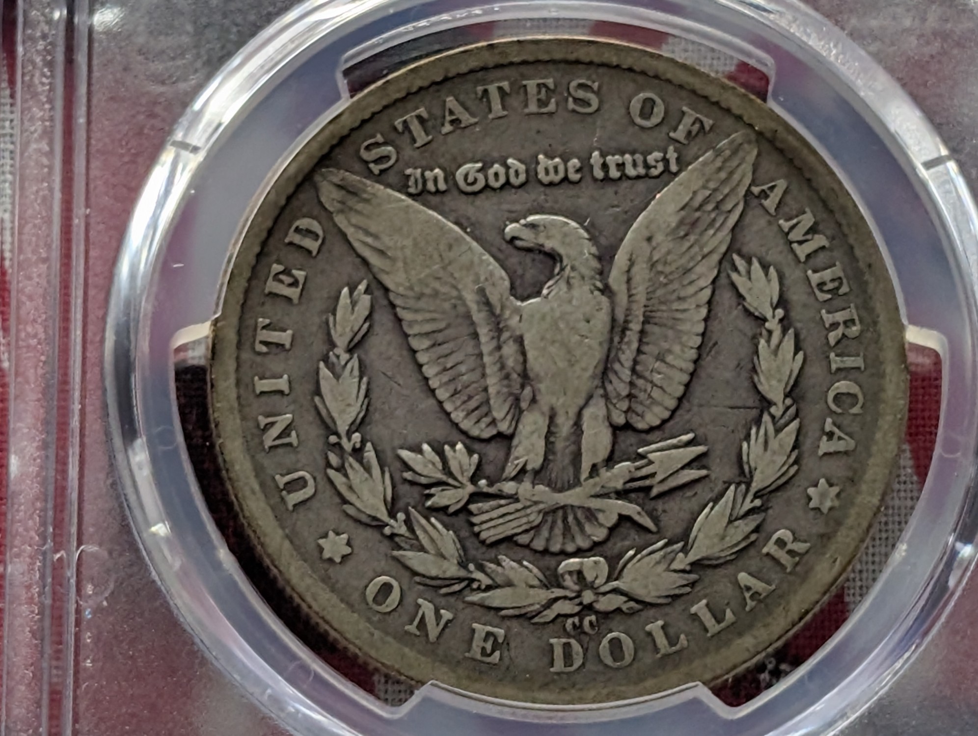 1879-CC Morgan 90% Silver Dollar PCGS G06 - Key Date