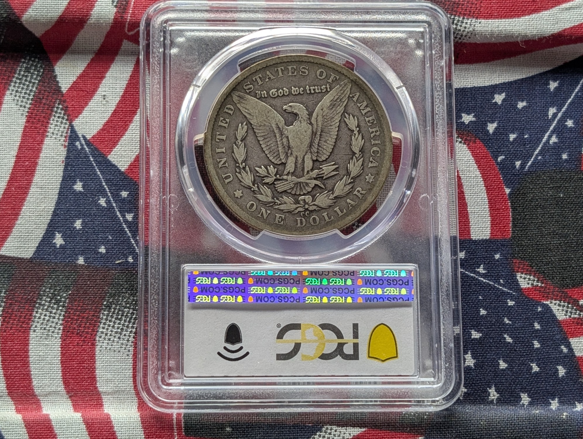1879-CC Morgan 90% Silver Dollar PCGS G06 - Key Date