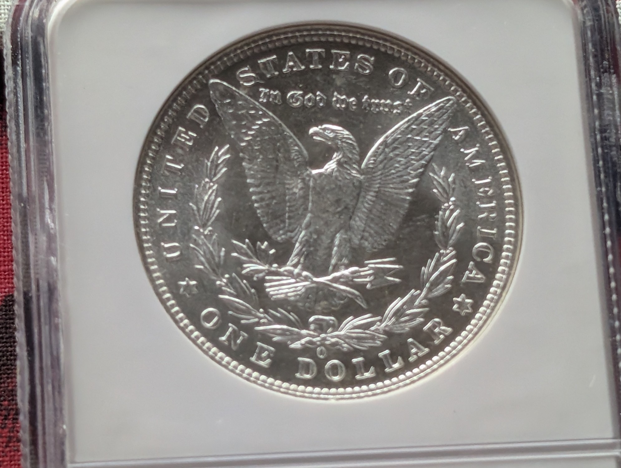 1881-O Morgan 90% Silver Dollar NGC MS63