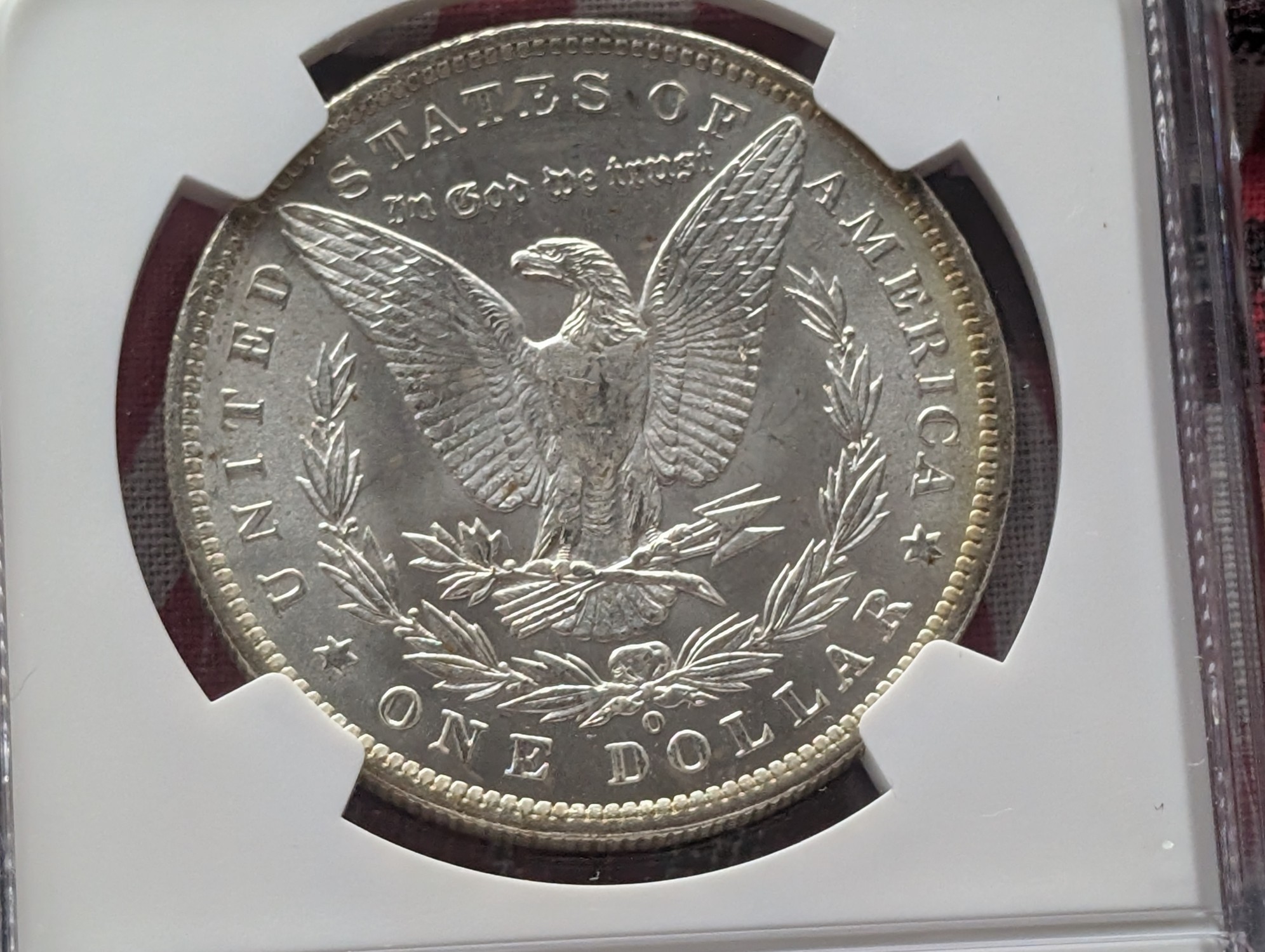 1885-O Morgan 90% Silver Dollar NGC MS64