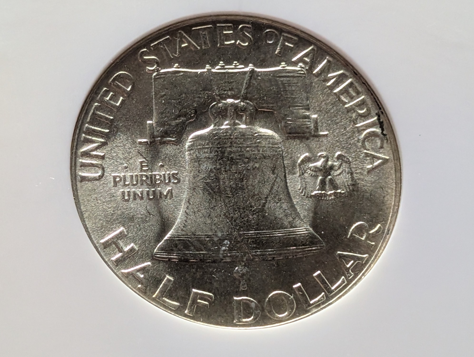 1948 Franklin 90% Silver Half Dollar NGC MS64 FBL - First Year