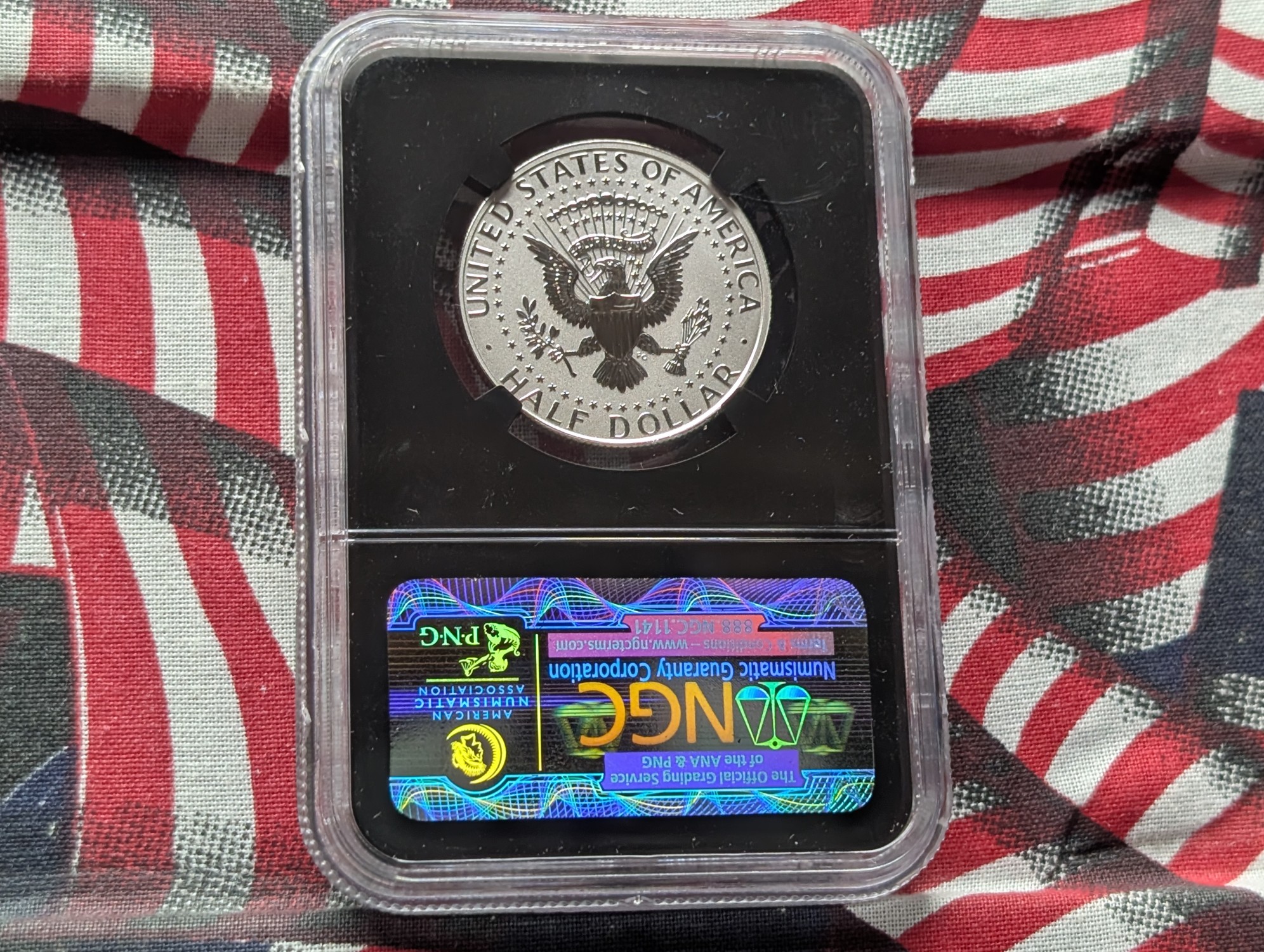 2014-W Kennedy 50th Anniversary Silver Half Dollar NGC PF70 Reverse Proof - High Relief - Early Release