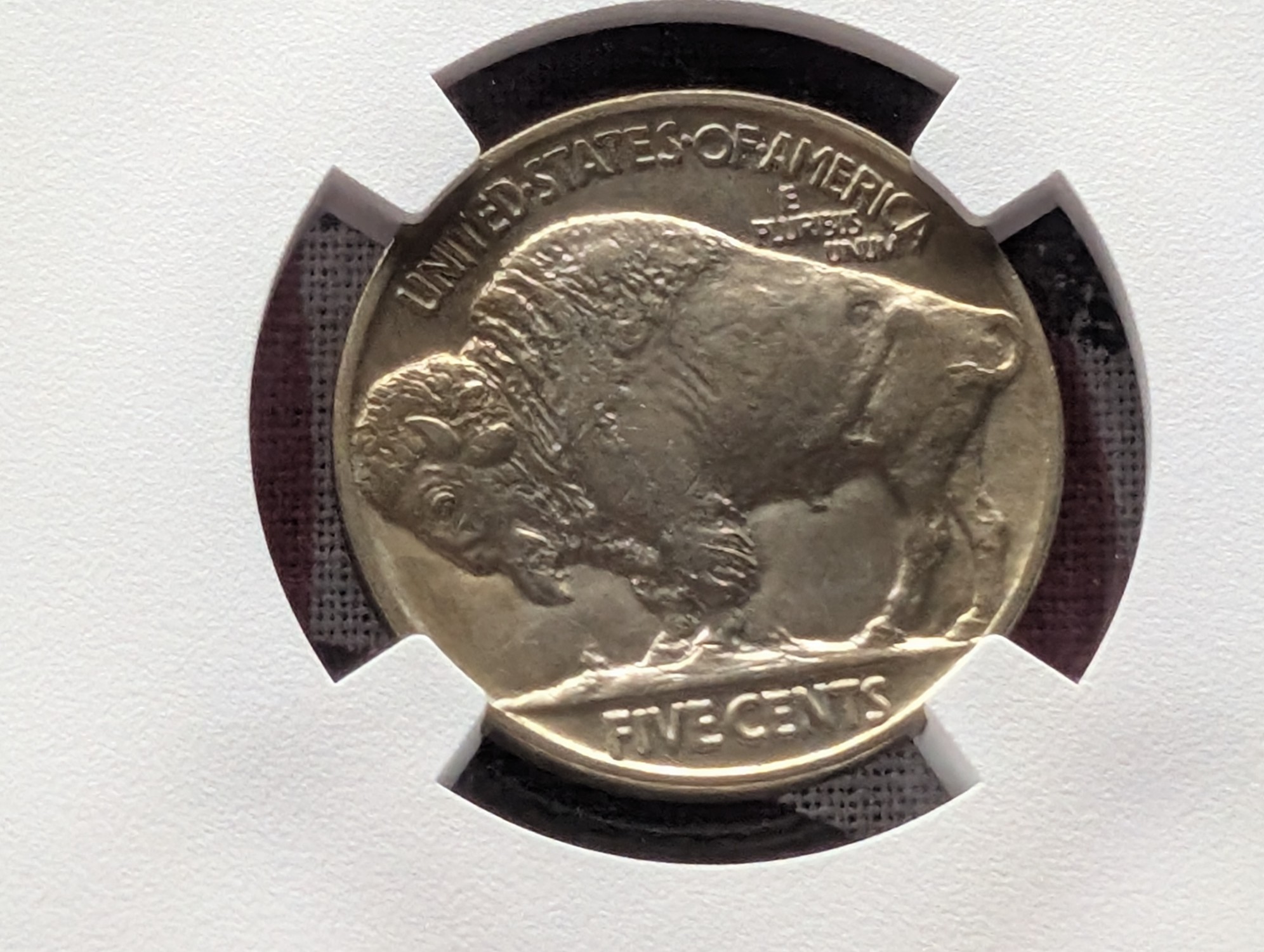 1916 Indian Head Buffalo Nickel NGC AU58