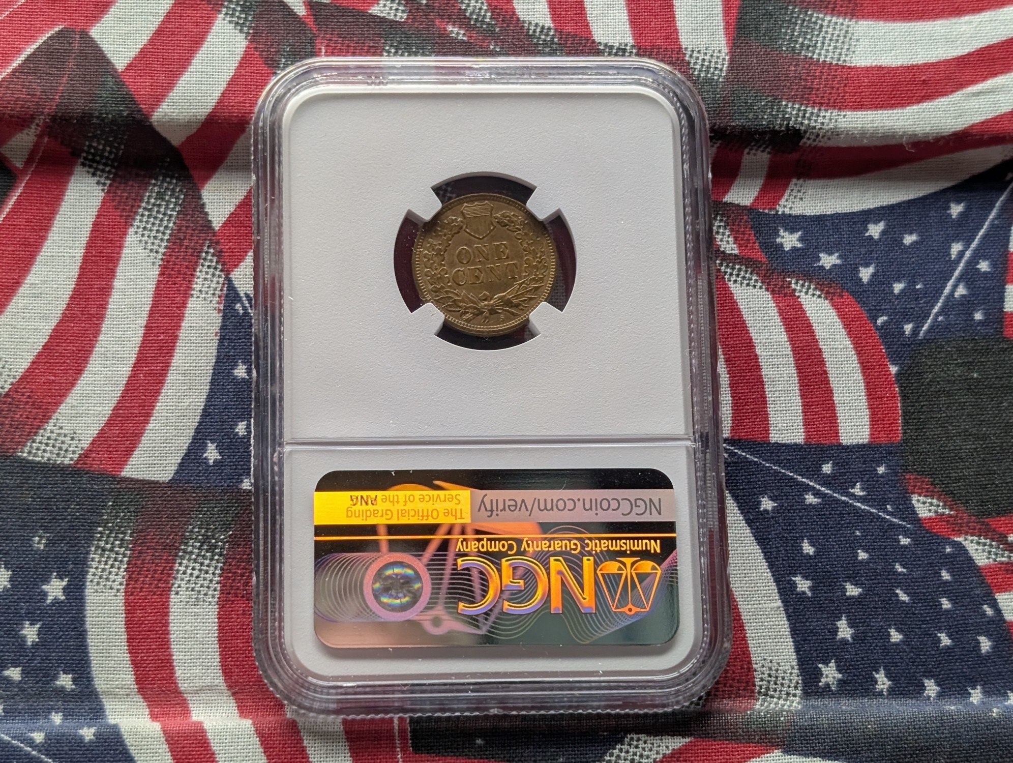 1908-S Indian Head Cent NGC AU Details (Environmental) - Key Date