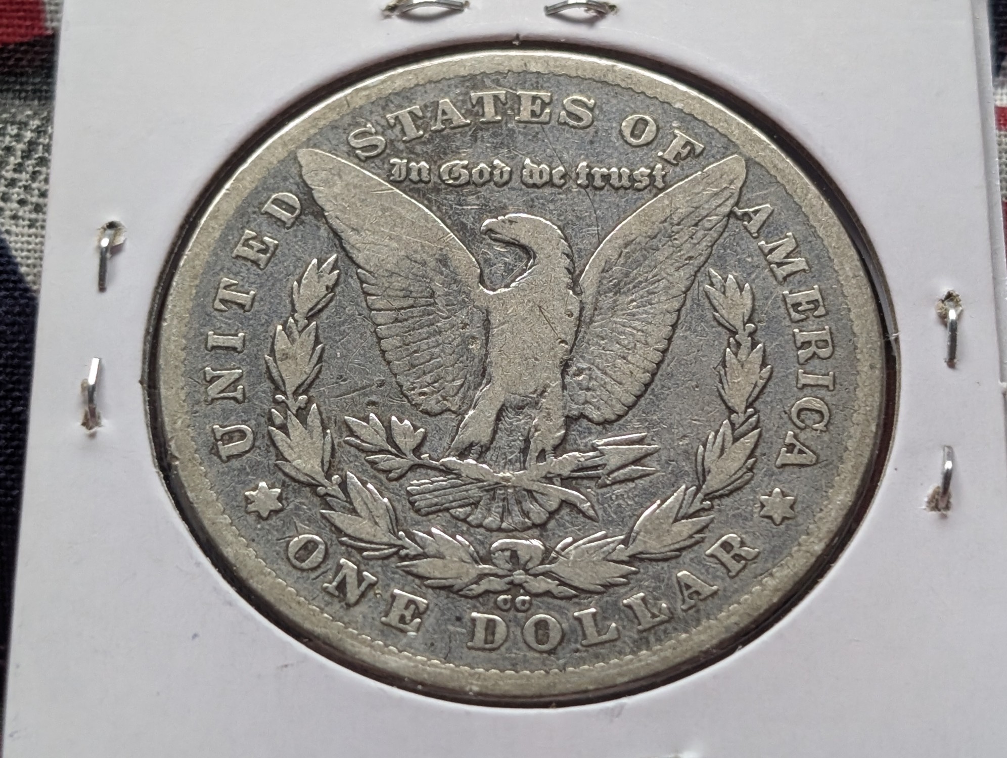 1878-CC Morgan 90% Silver Dollar - VG
