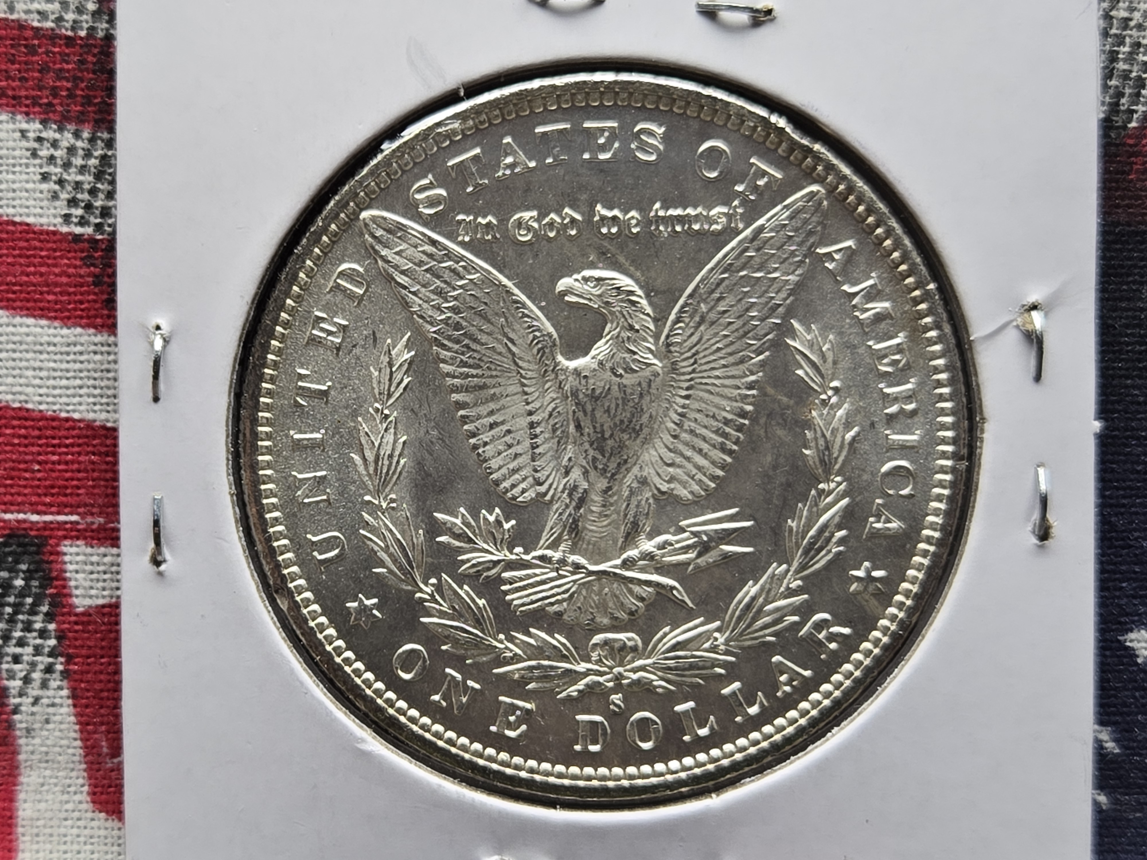 1879-S Morgan 90% Silver Dollar - MS+, High Value