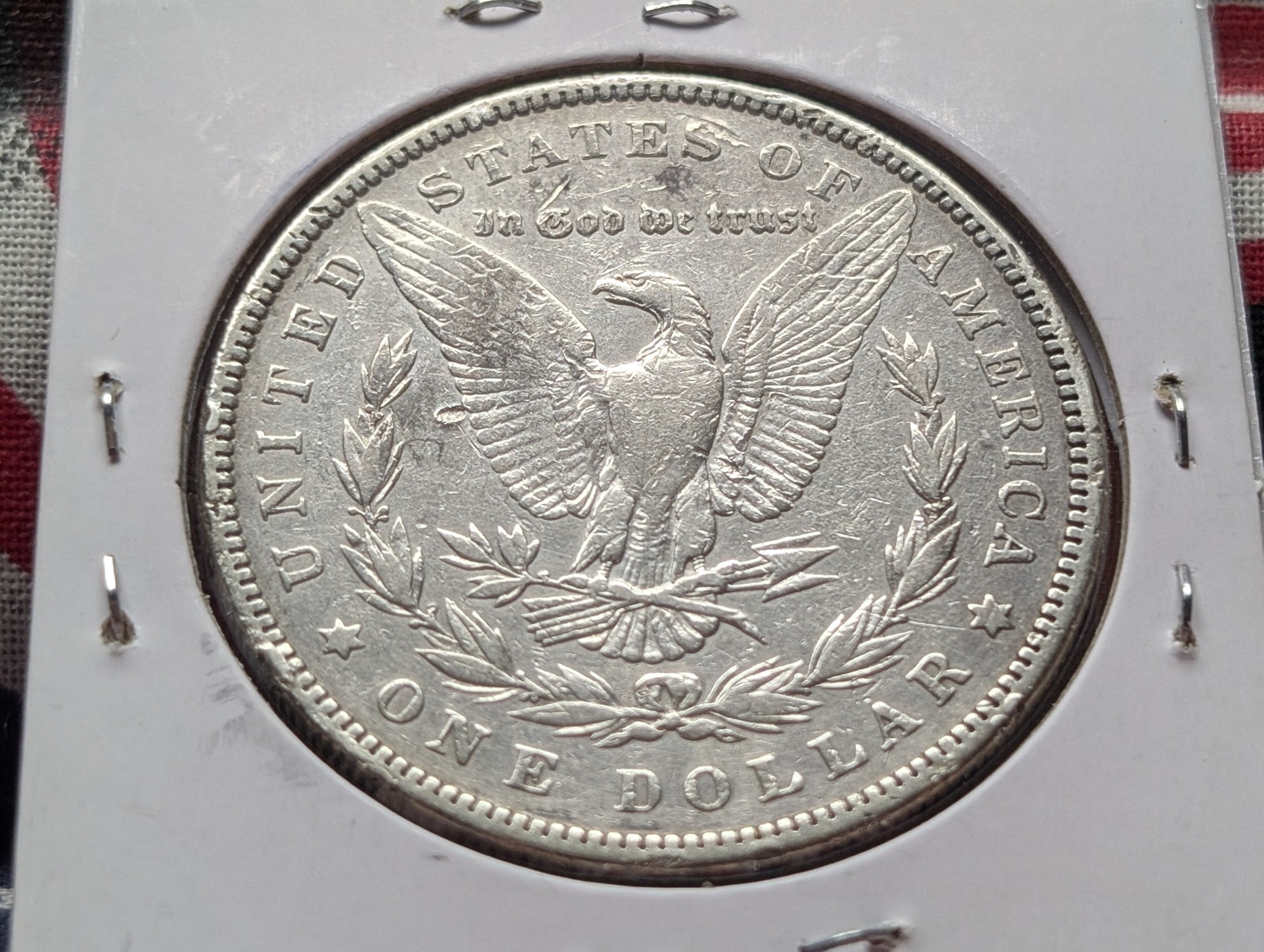 1880 Morgan 90% Silver Dollar - VF