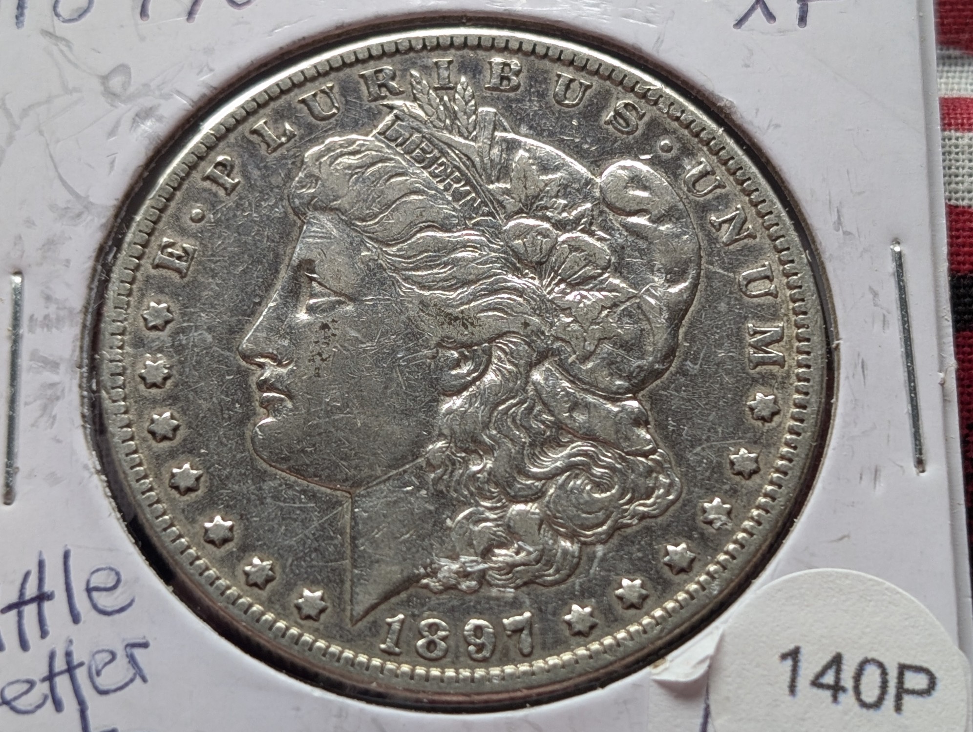 1897-O Morgan 90% Silver Dollar - XF