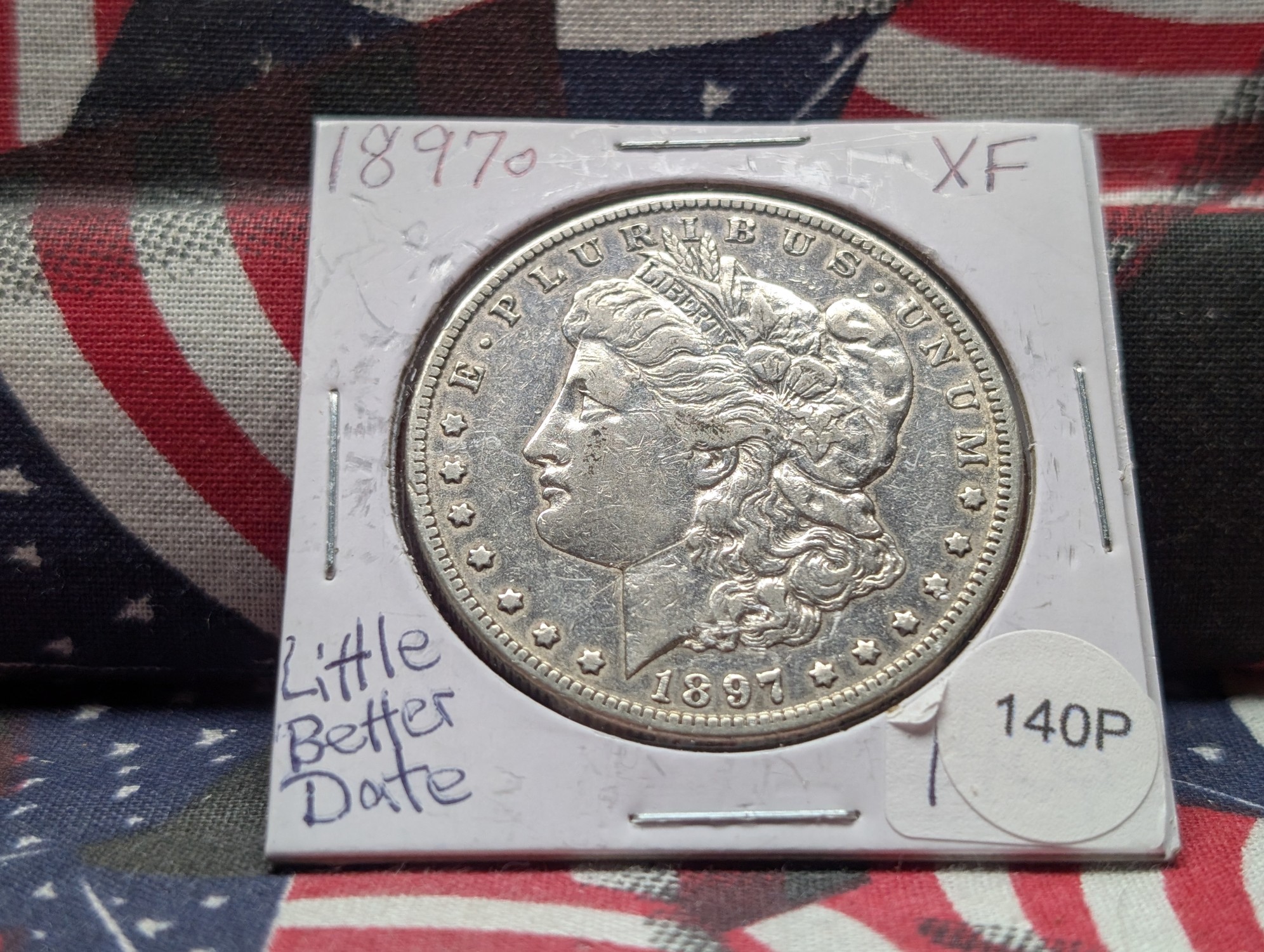 1897-O Morgan 90% Silver Dollar - XF