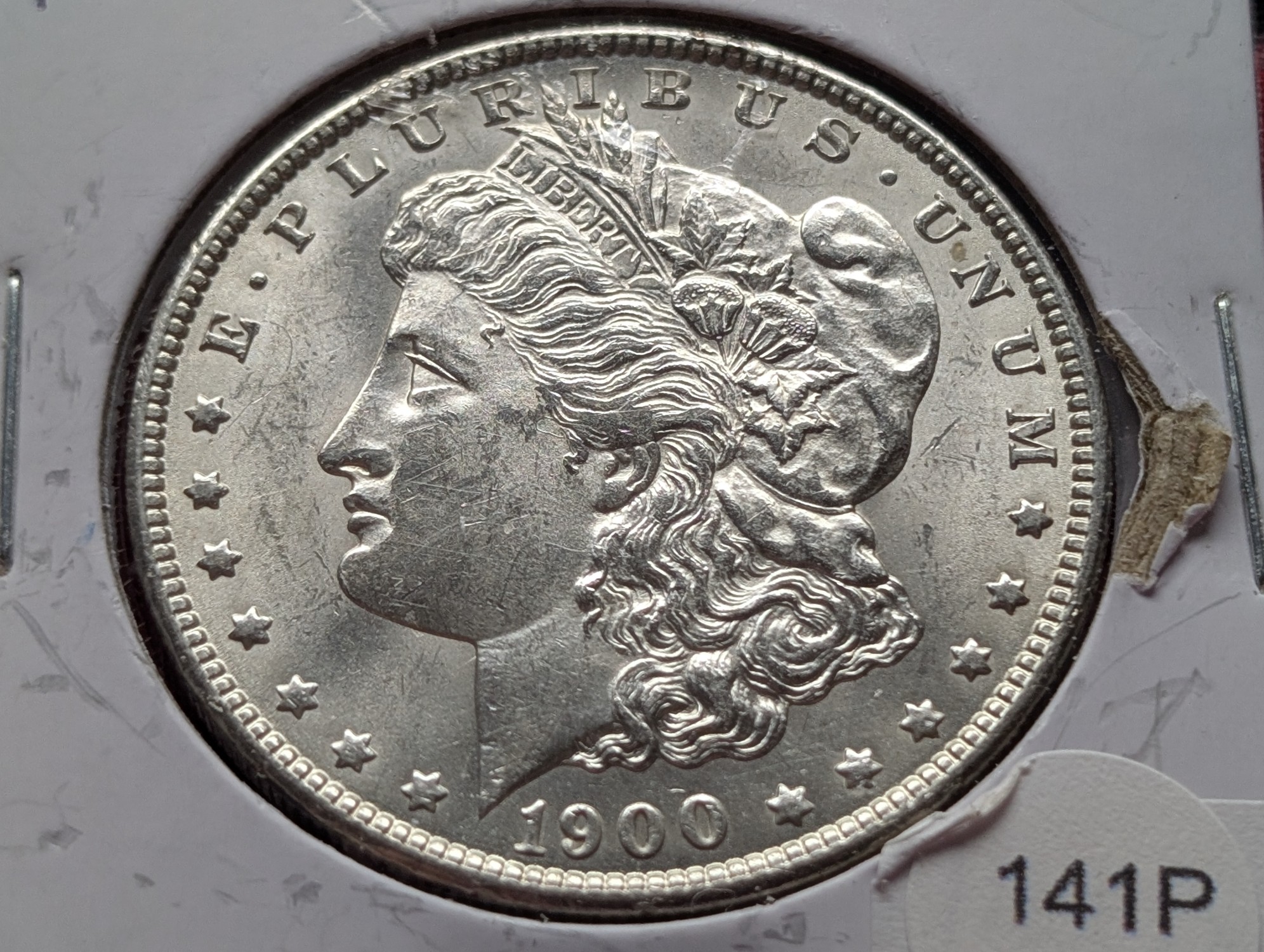 1900 Morgan 90% Silver Dollar - MS