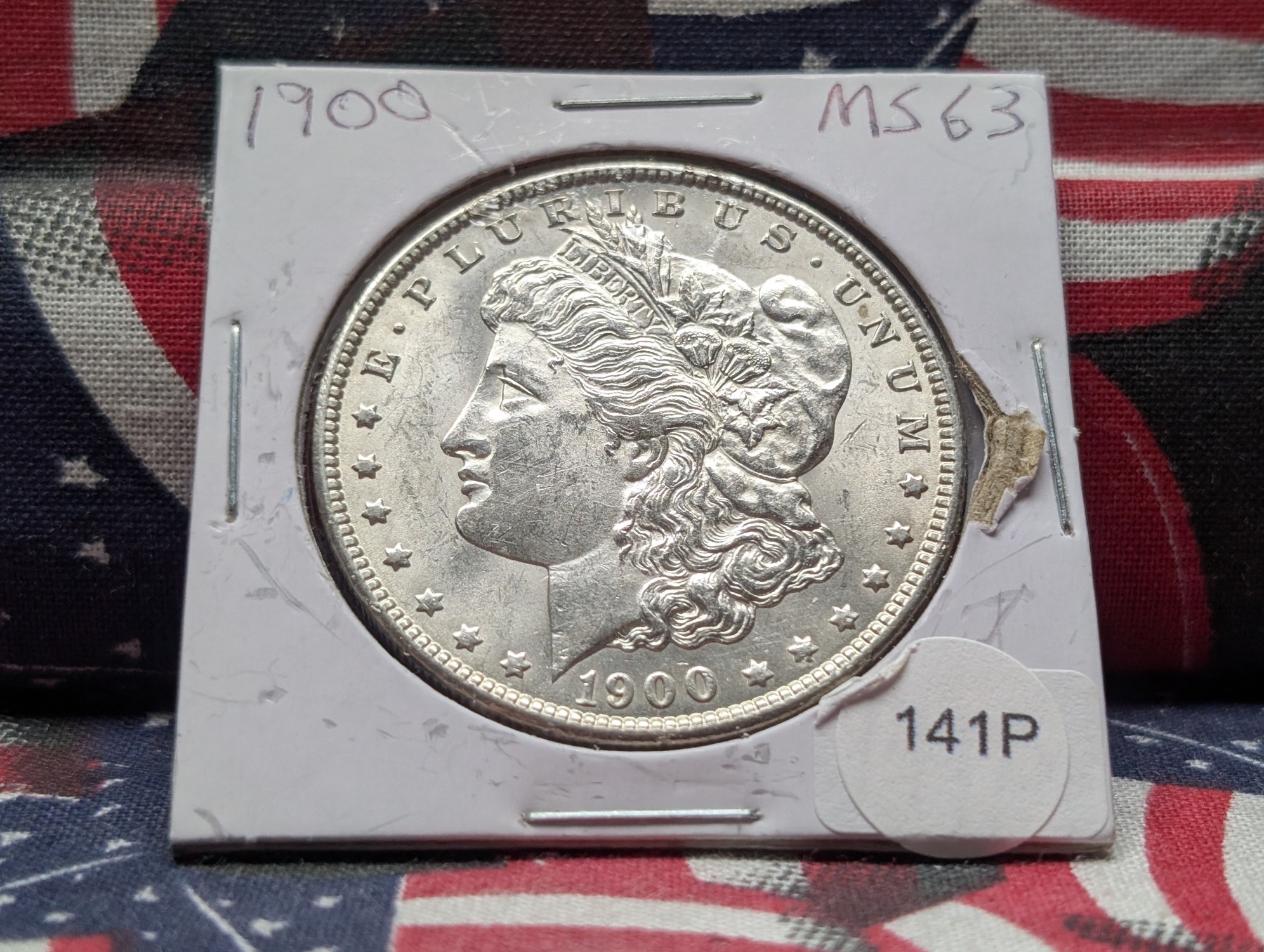 1900 Morgan 90% Silver Dollar - MS
