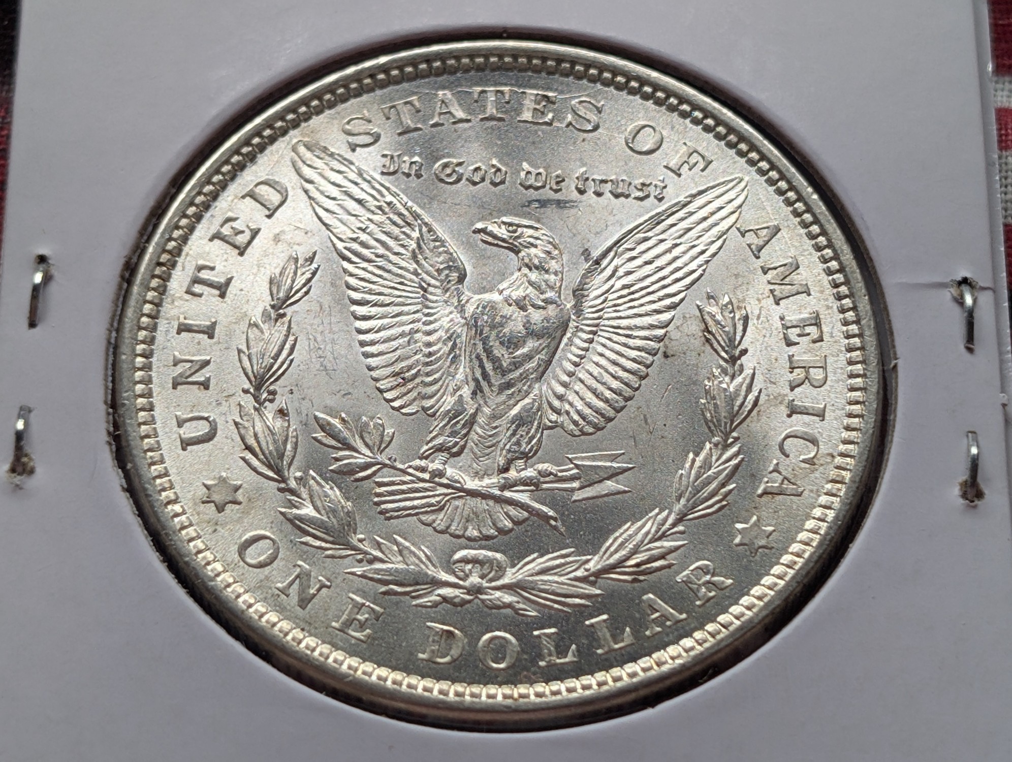 1921 Morgan 90% Silver Dollar - MS