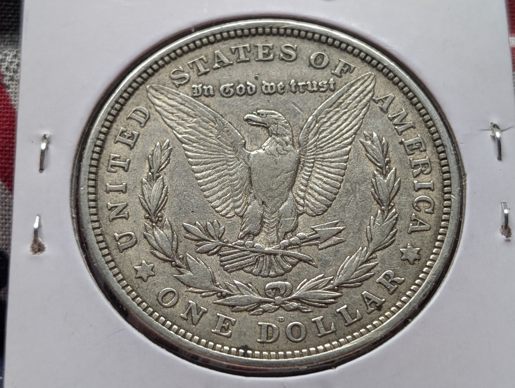 1921-D Morgan 90% Silver Dollar - XF
