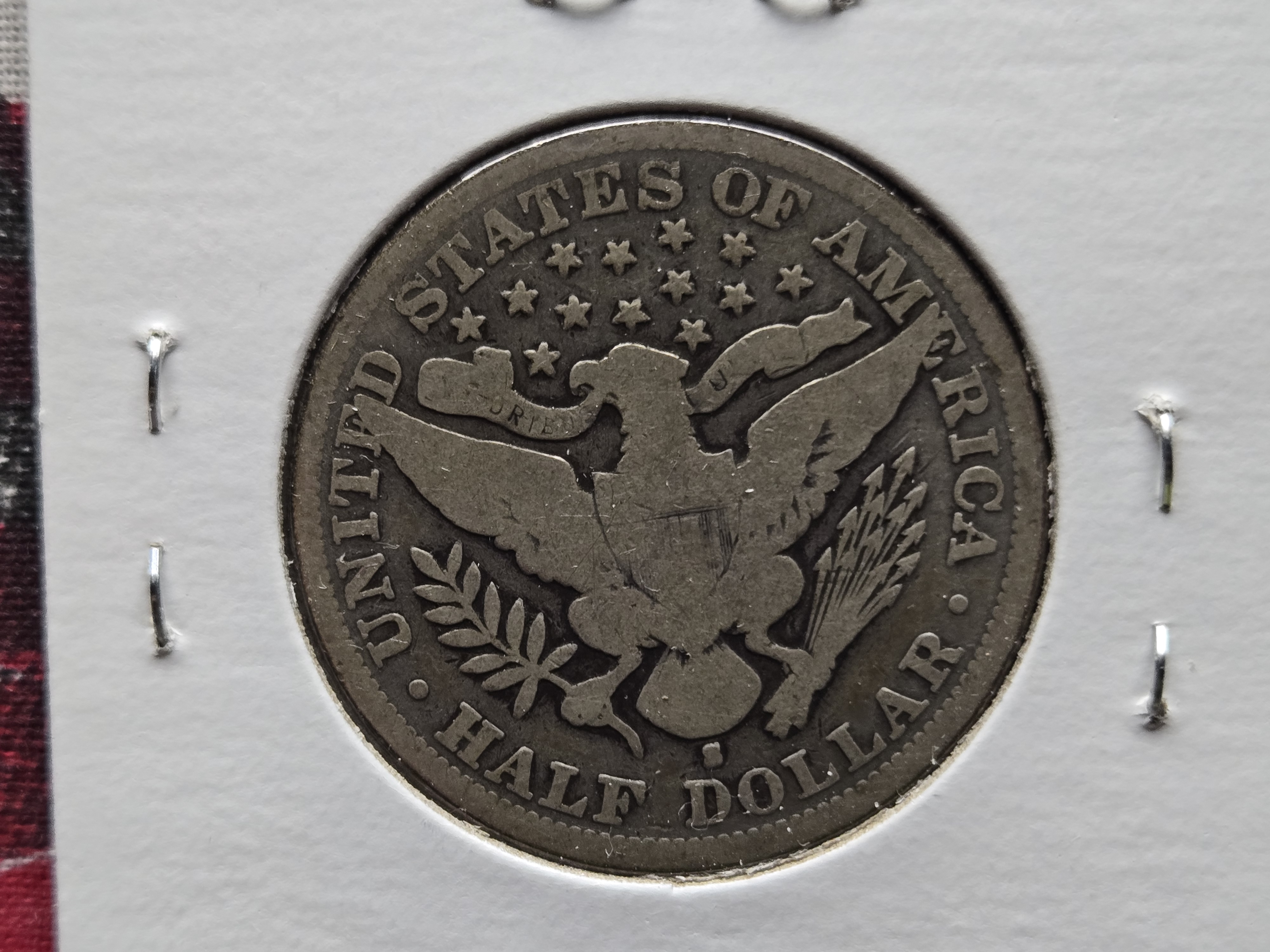 1894-S Barber 90% Silver Half Dollar - G
