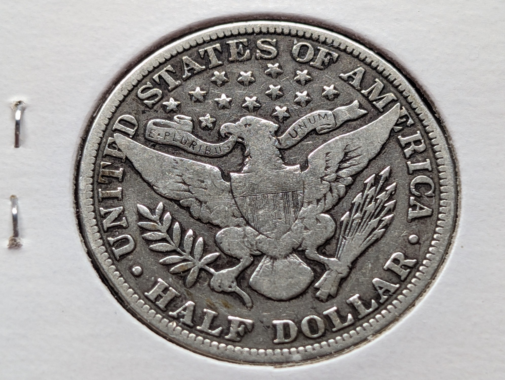 1912 Barber 90% Silver Half Dollar - VF, Better Date