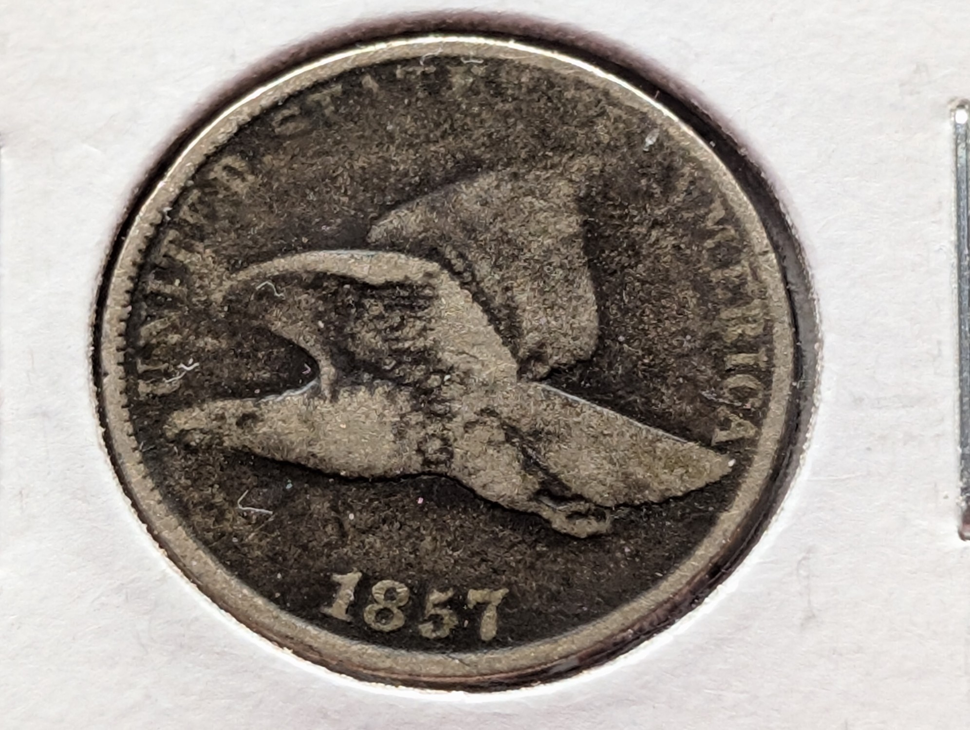 1857 Flying Eagle Cent - G