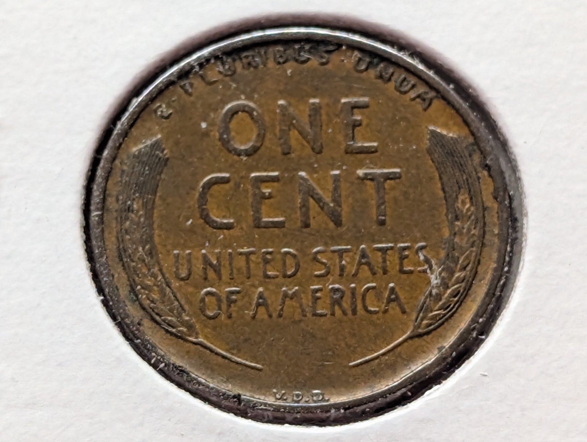 1909 VDB Lincoln Wheat Cent - XF+, Bold "VDB", First Year