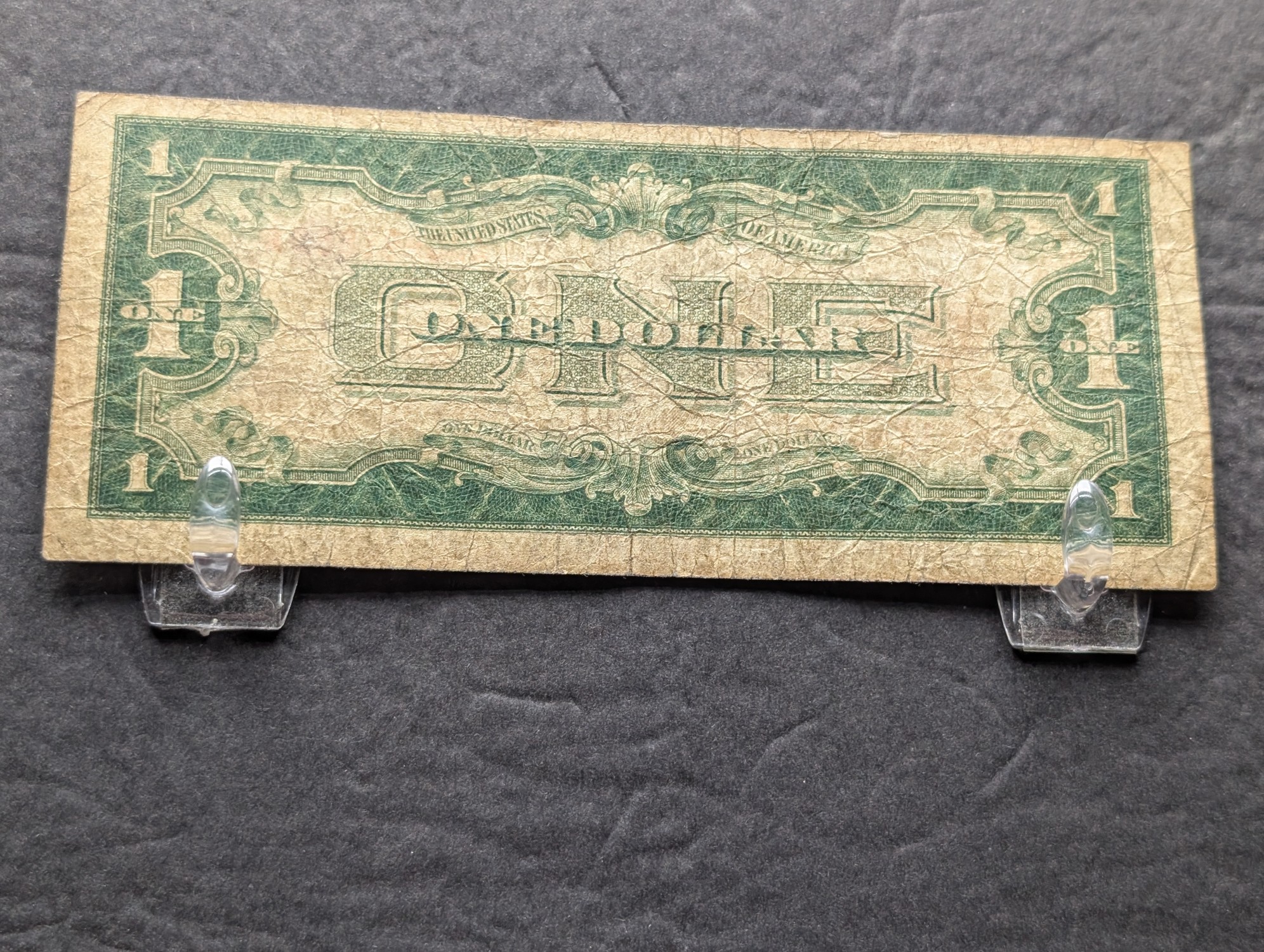 1928 Series $1 United States Funny Back Note - Rare