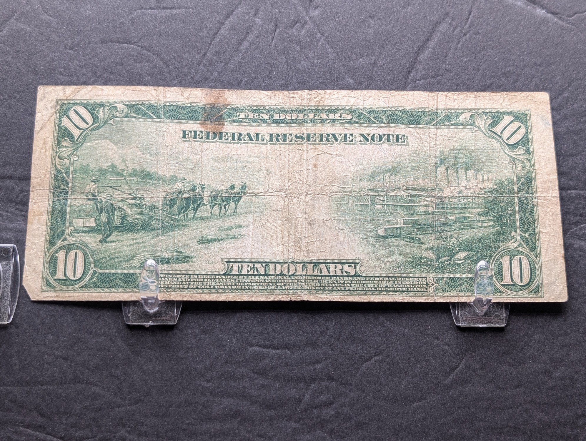 1914 Series United States $10 Federal Reserve Note