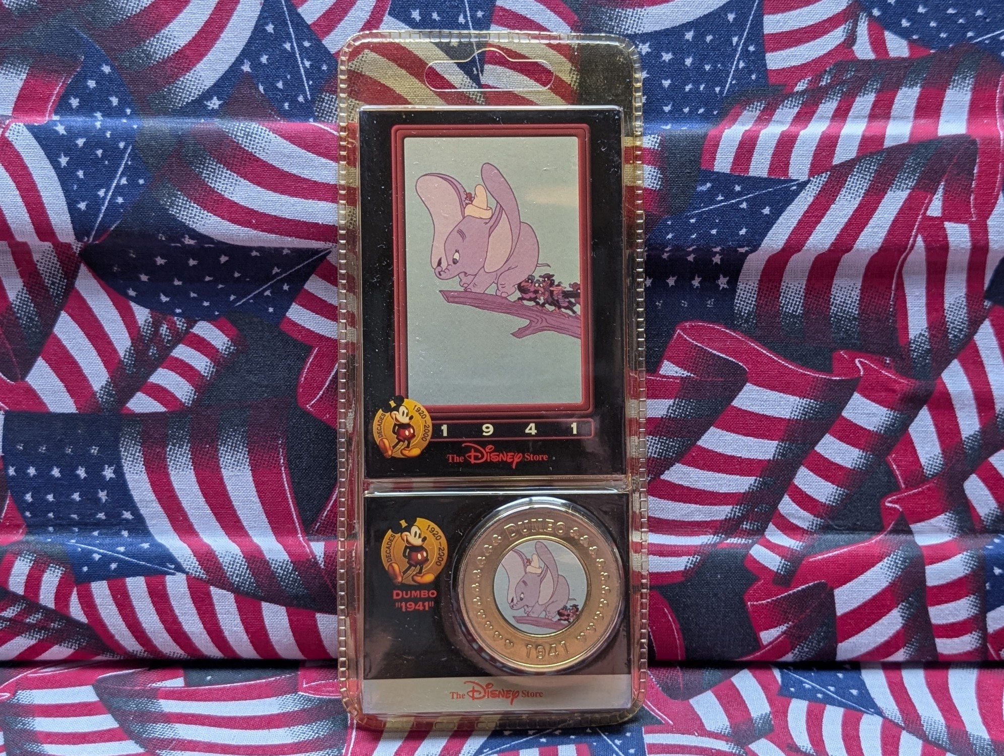 Disney's, DUMBO, 1941-Hard to Find, Brand new in Plastic Case