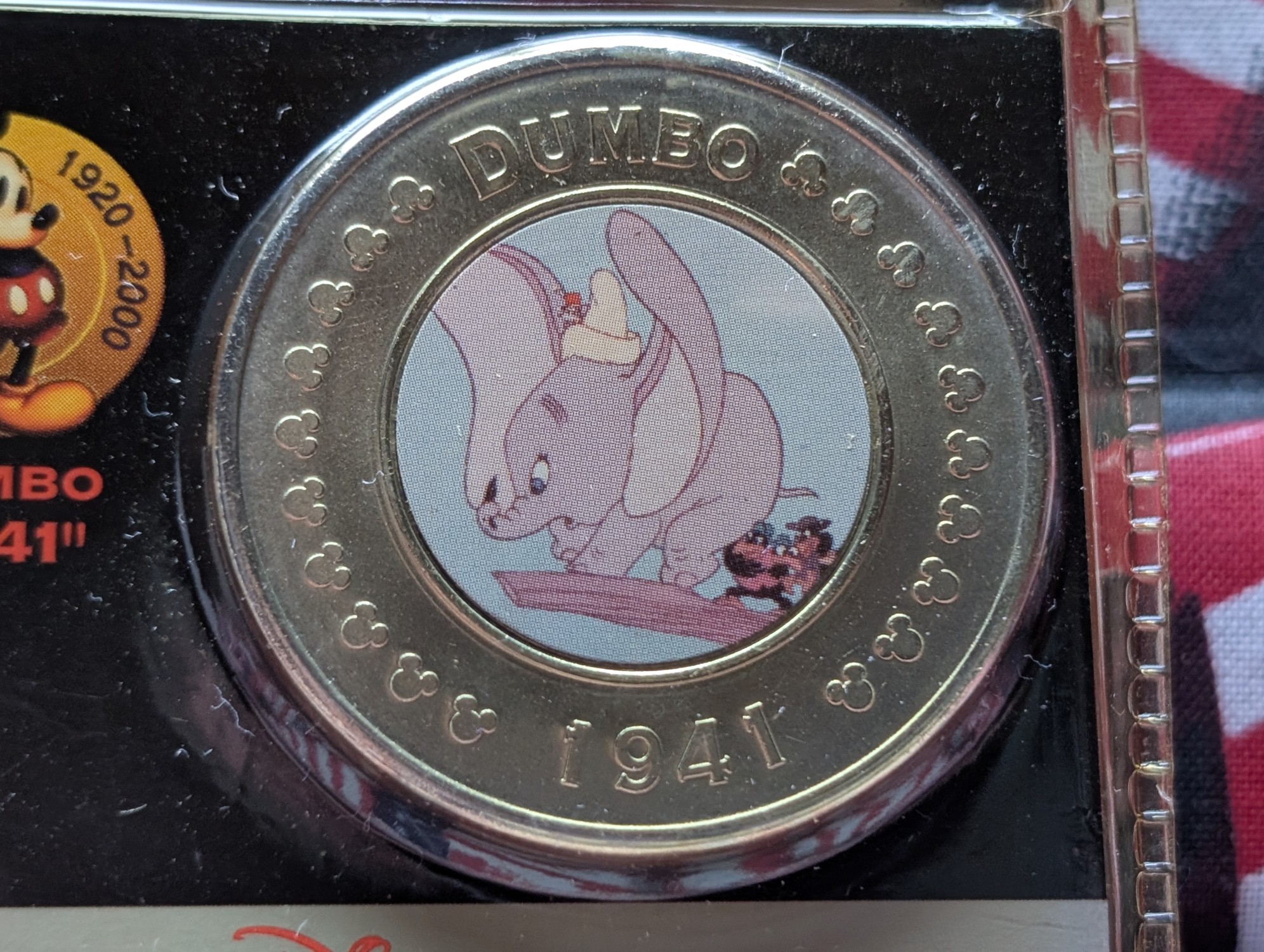 Disney's, DUMBO, 1941-Hard to Find, Brand new in Plastic Case