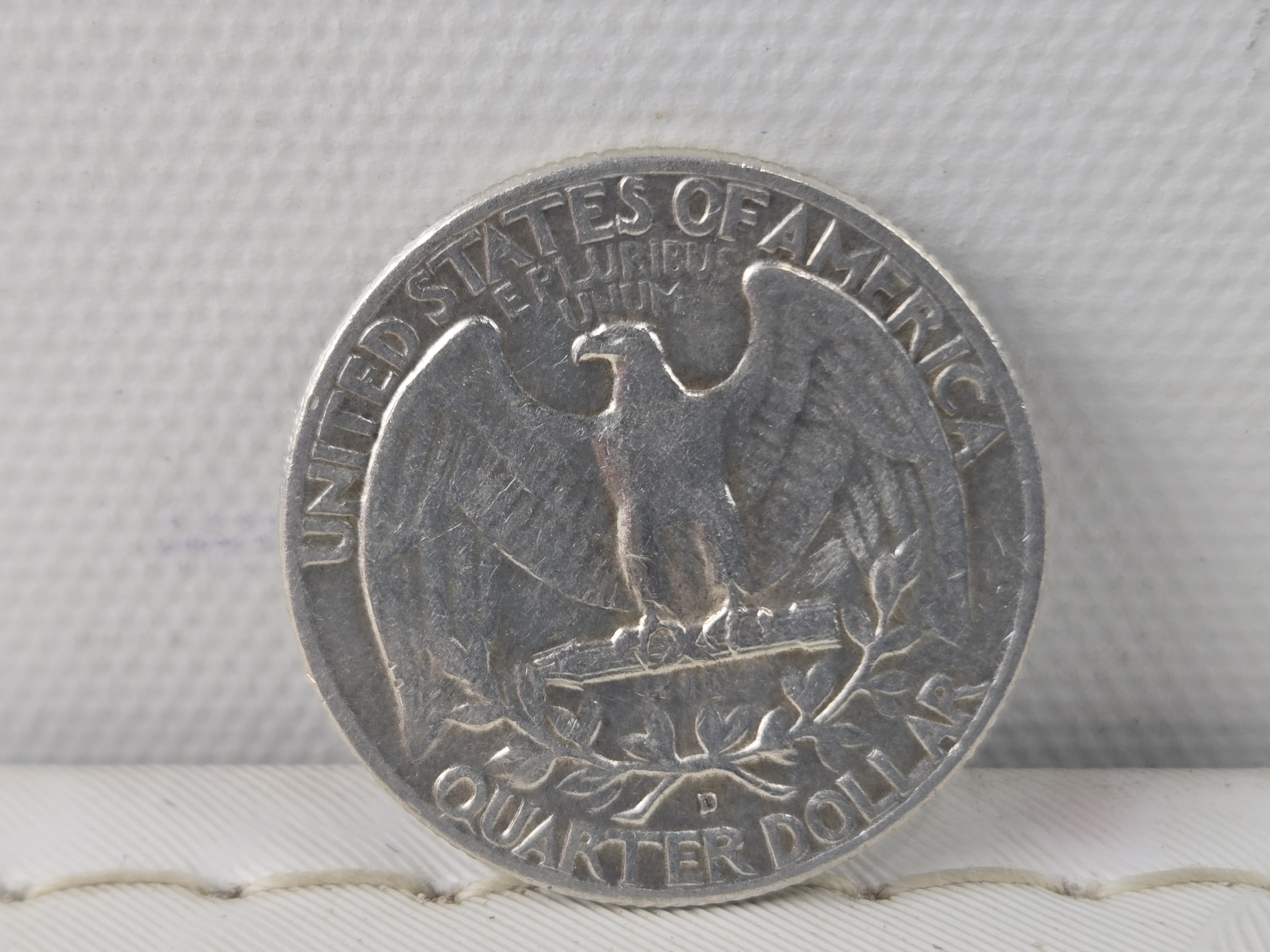 1962-D Washington Quarter, 90% Silver, 64 Years old