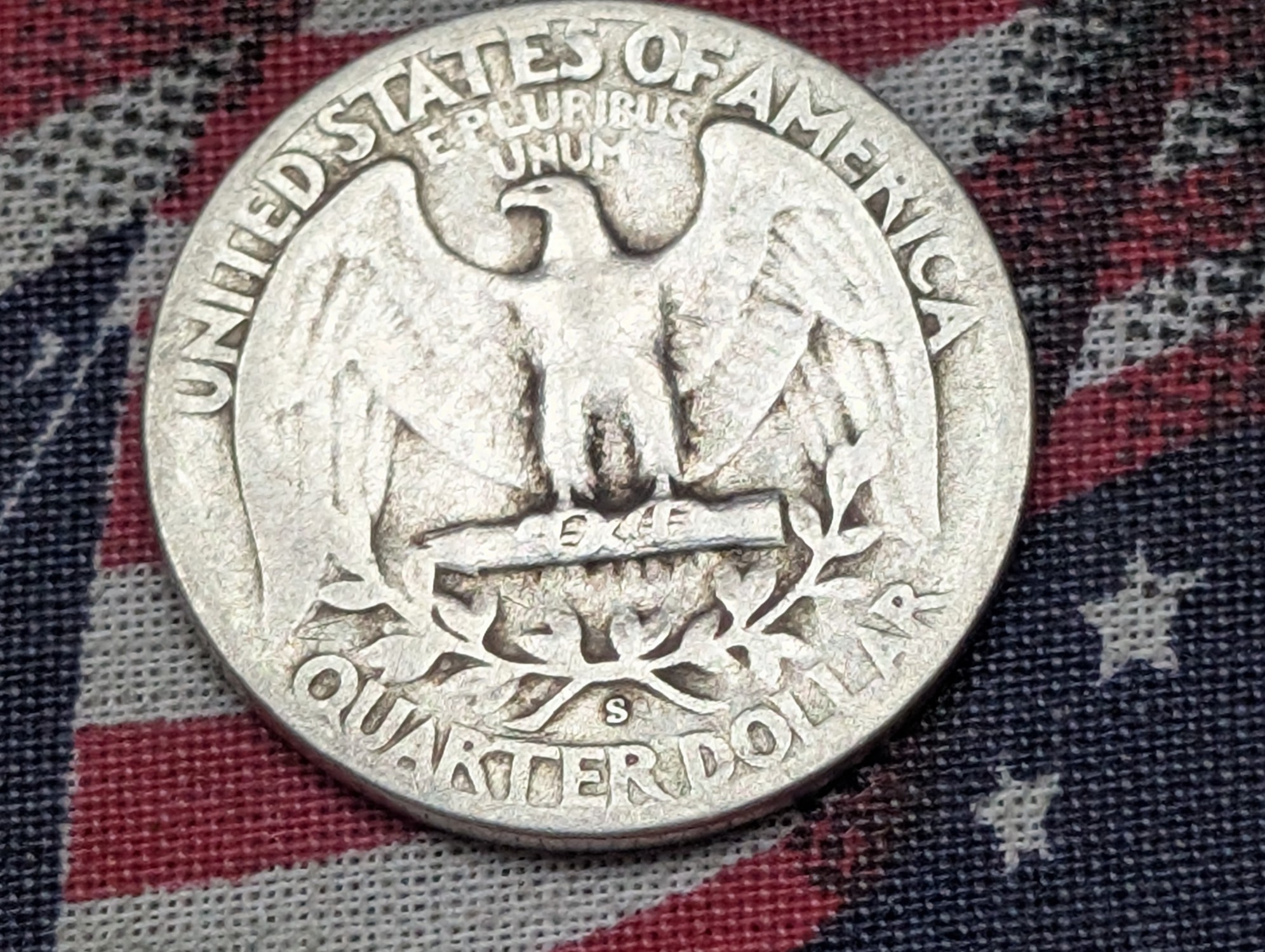 1945-S Washington Quarter, 90% Silver, 81 Years old