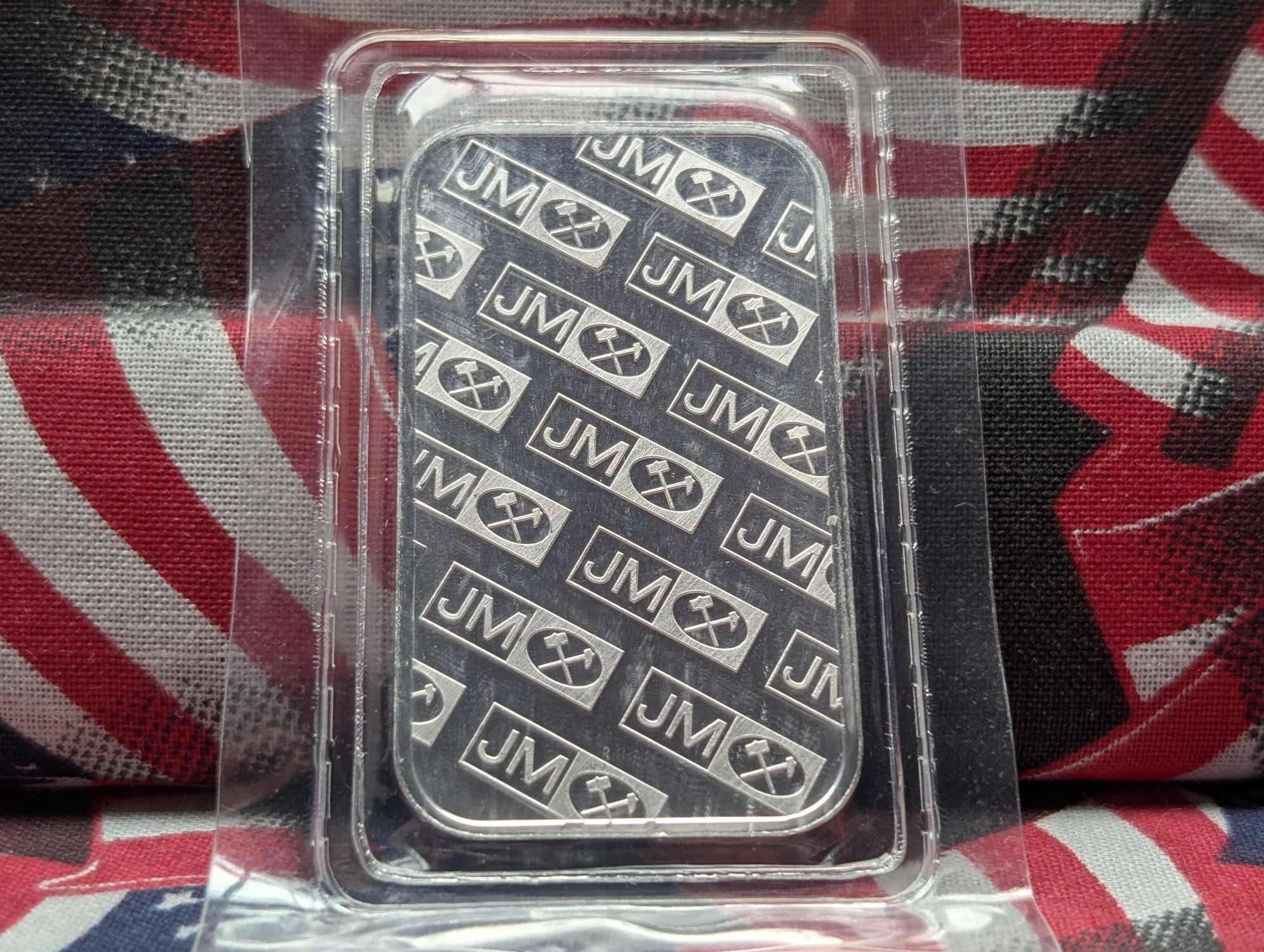 1 Troy Ounce .999 Silver, JOHNSON MATTHEY, Sealed, BU