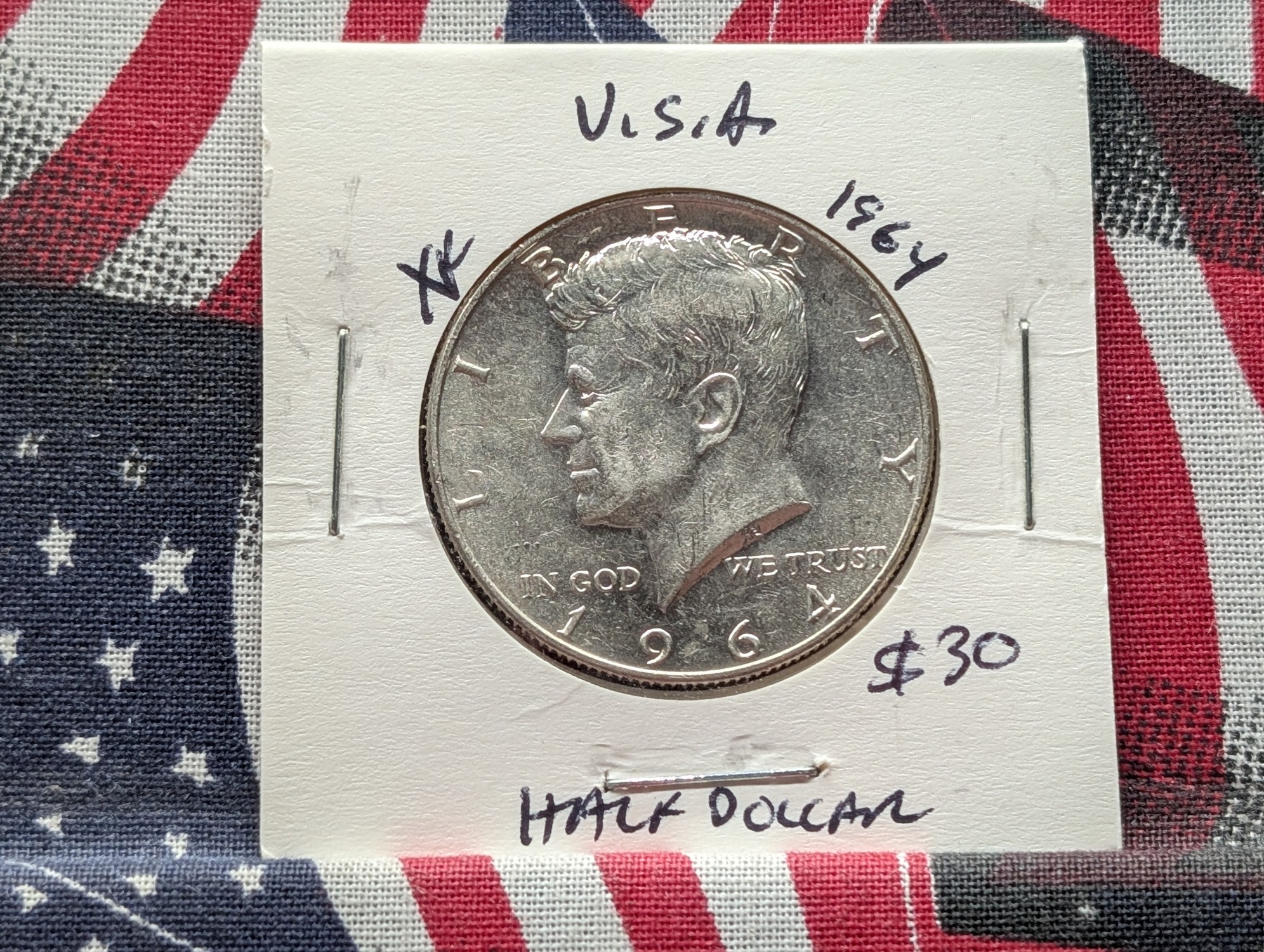 1964-D Kennedy 90% Silver Half Dollar