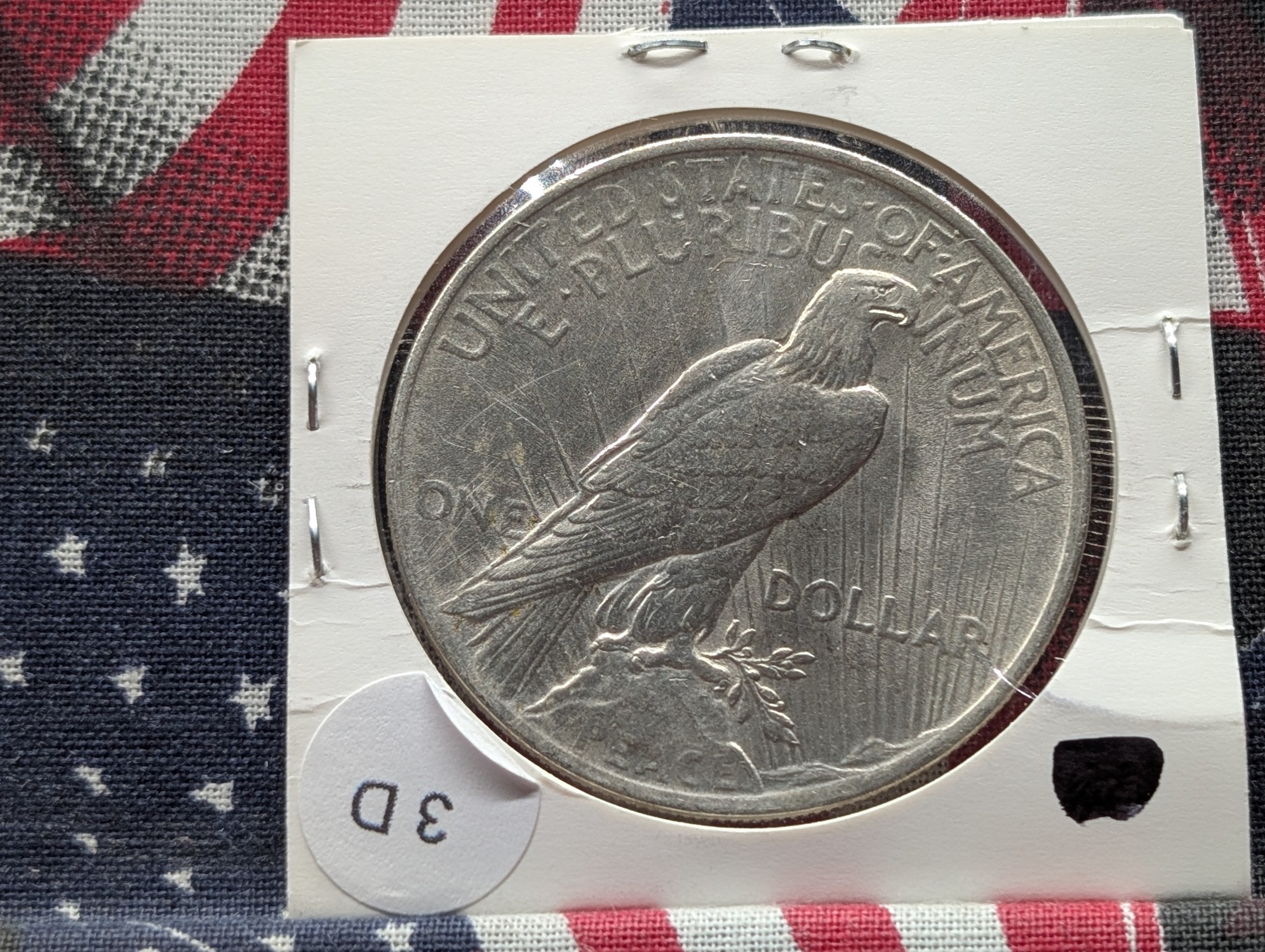 1922 Peace 90% Silver Dollar