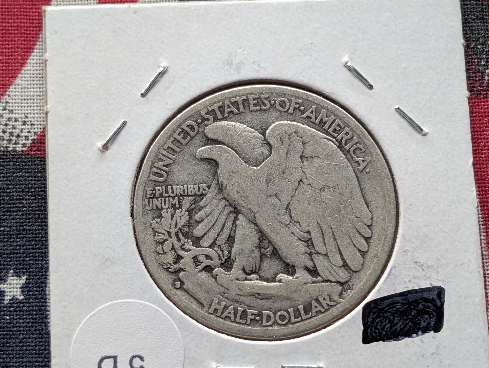 1929-S Walking Liberty 90% Silver Half Dollar