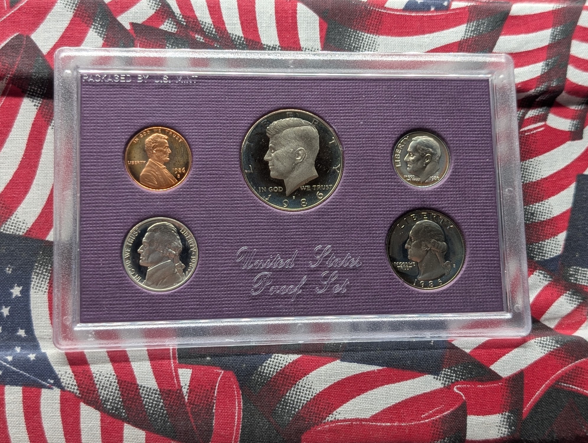 1985-S & 1986-S U.S. Mint Proof Sets in OGP
