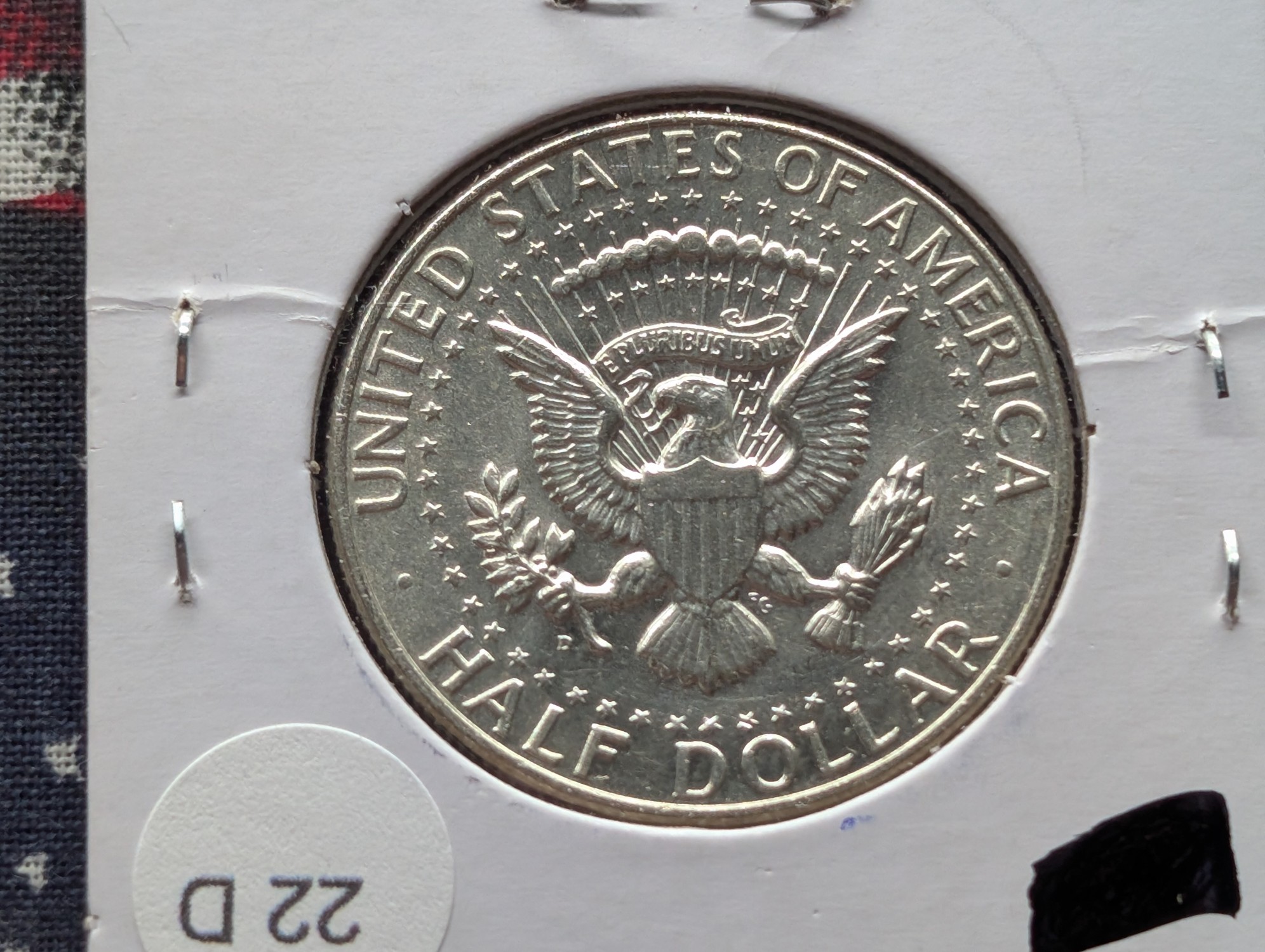1964-D Kennedy 90% Silver Half Dollar