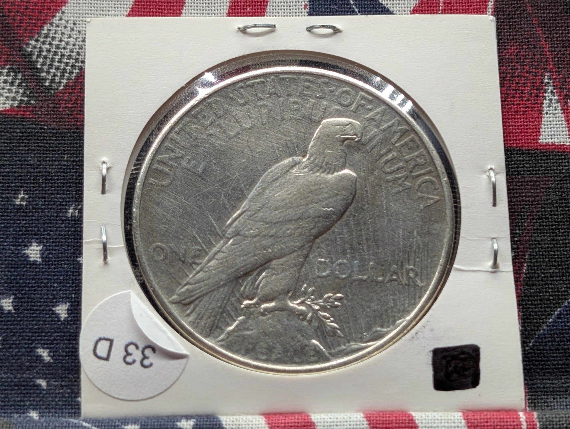 1935 Peace 90% Silver Dollar - Last Year!