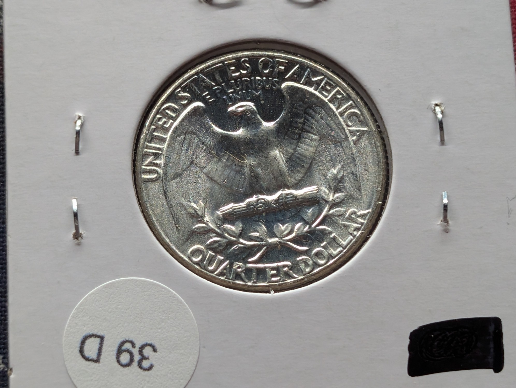 1964 Washington 90% Silver Quarter