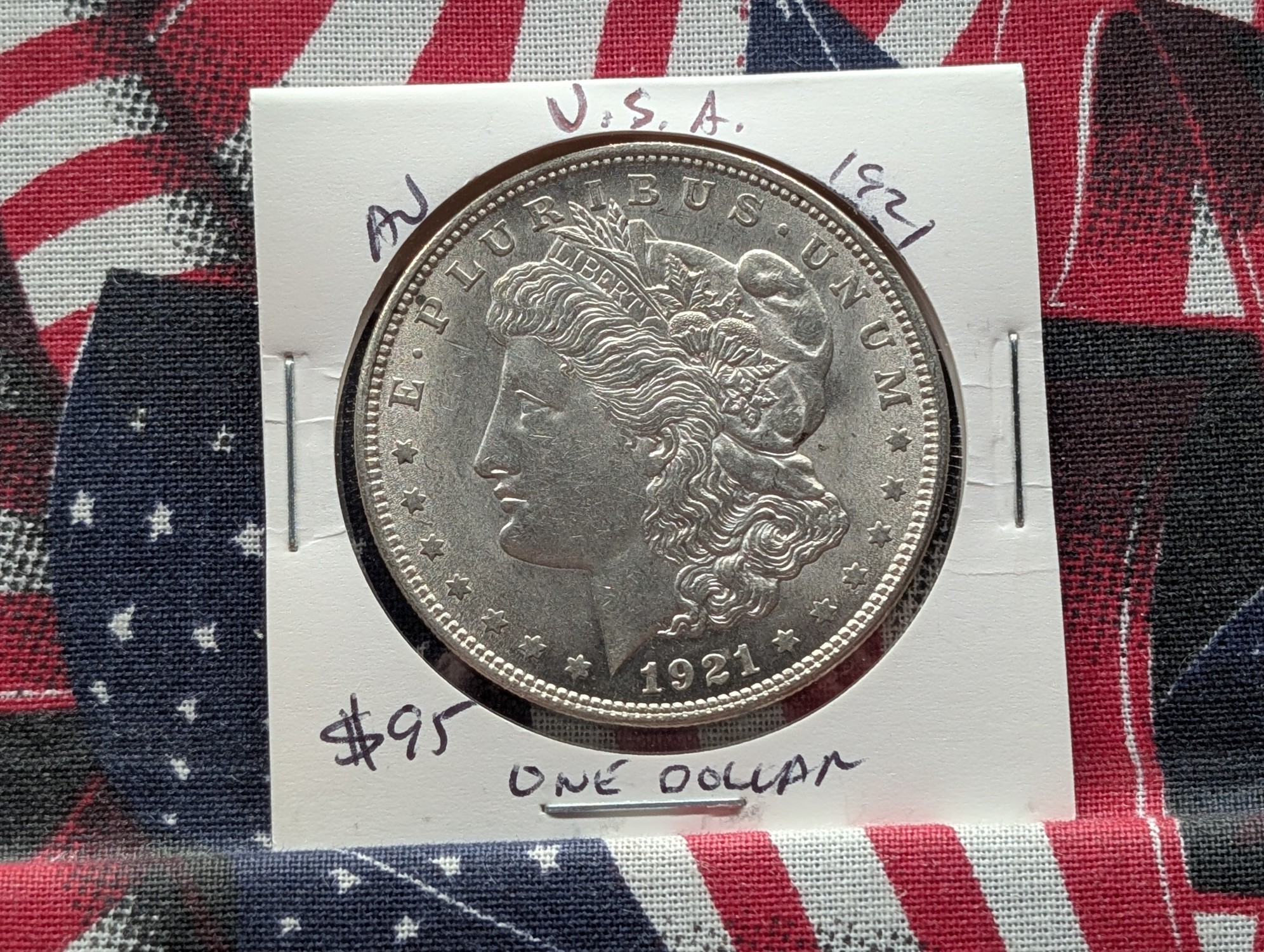 1921 Morgan 90% Silver Dollar