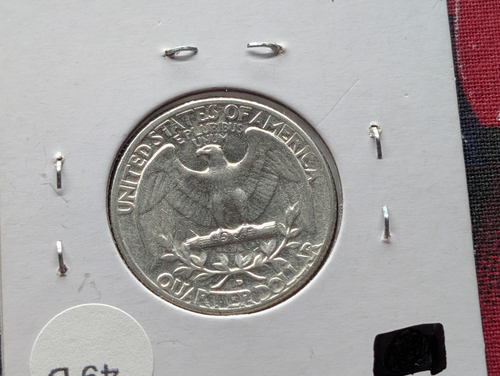 1964-D Washington 90% Silver Quarter
