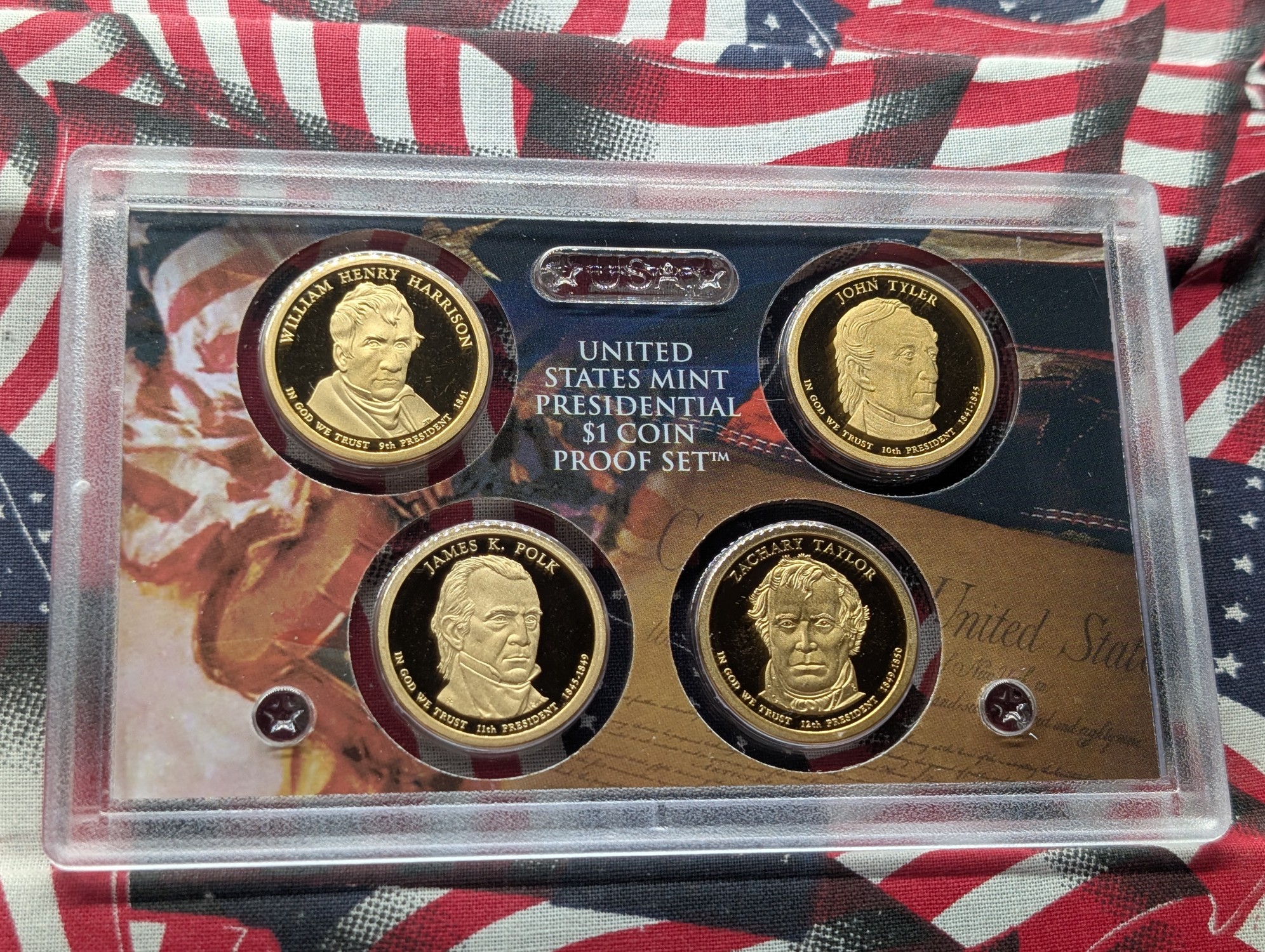 2009-S United States Mint Proof Set with Territorial Quarters, Presidential Dollars and Bicentennial Lincoln Cents in OGP w/ COA