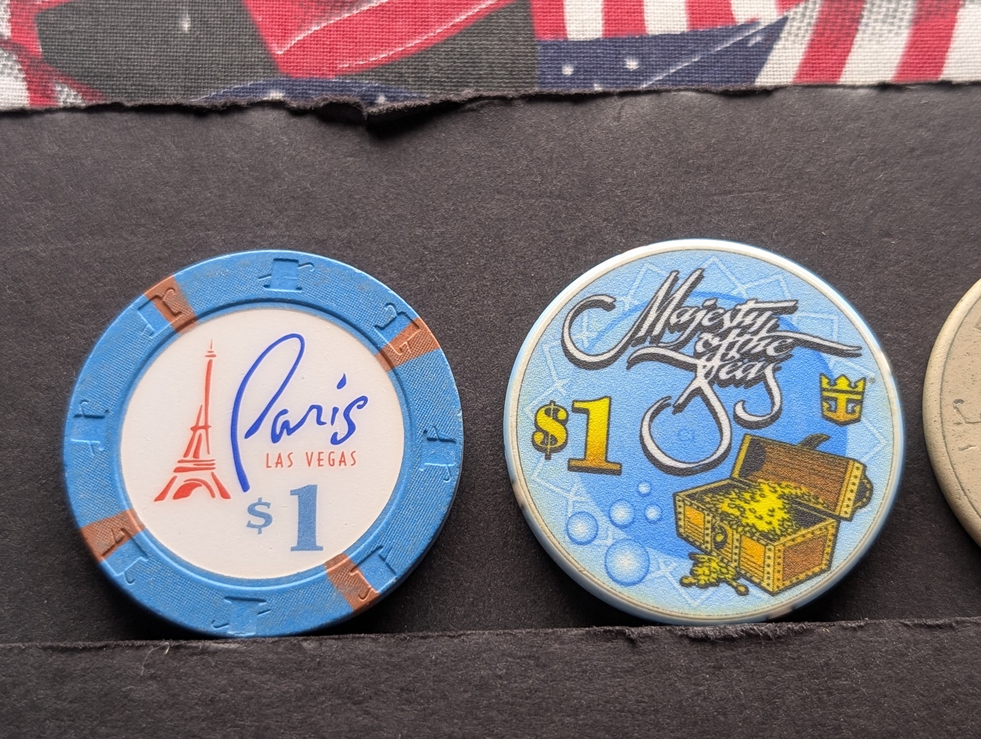 (10) Assorted Las Vegas Casino Chips