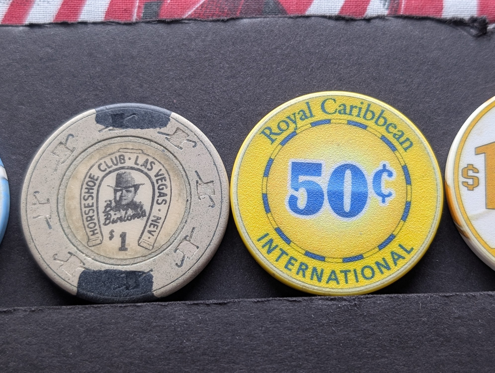 (10) Assorted Las Vegas Casino Chips
