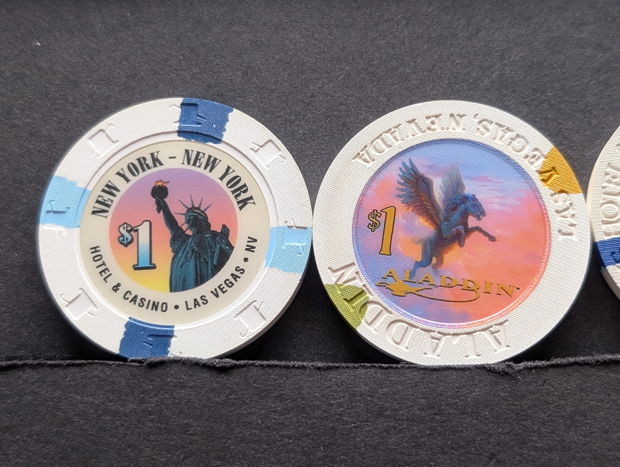 (10) Assorted Las Vegas Casino Chips