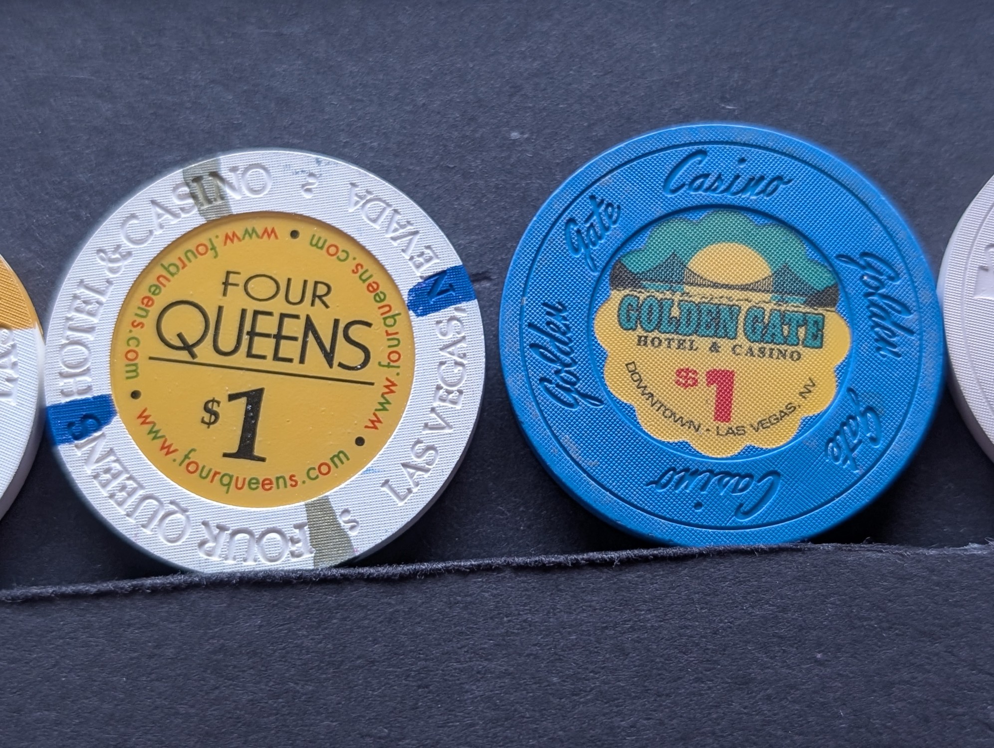 (10) Assorted Las Vegas Casino Chips