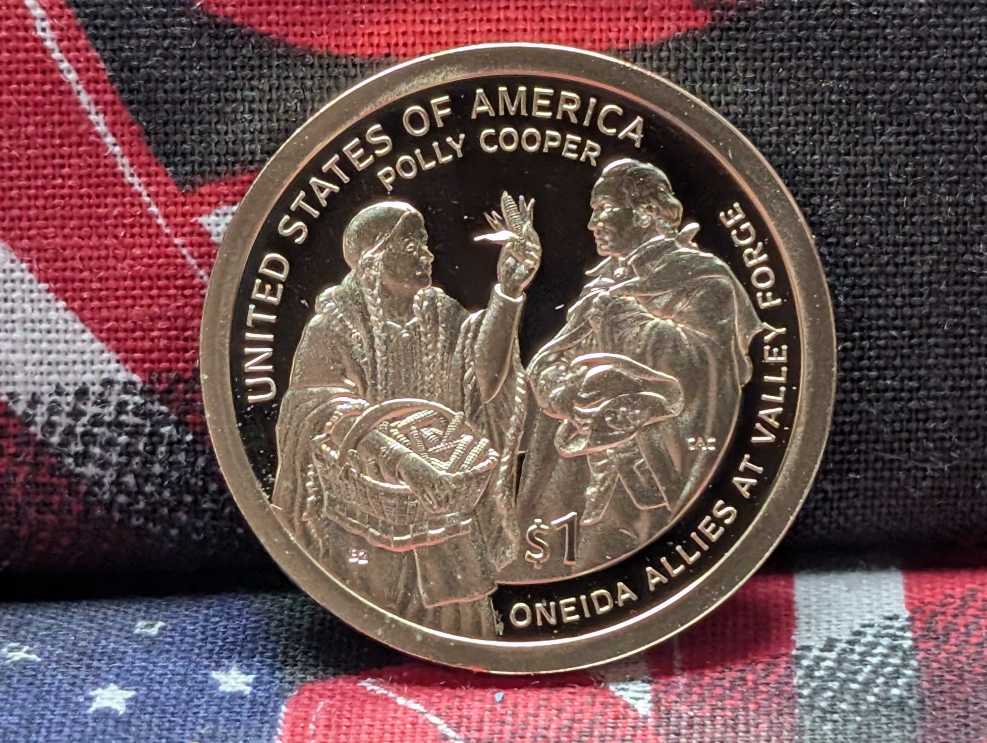 2026-S Sacagawea Polly Cooper Dollar From Silver Proof Set